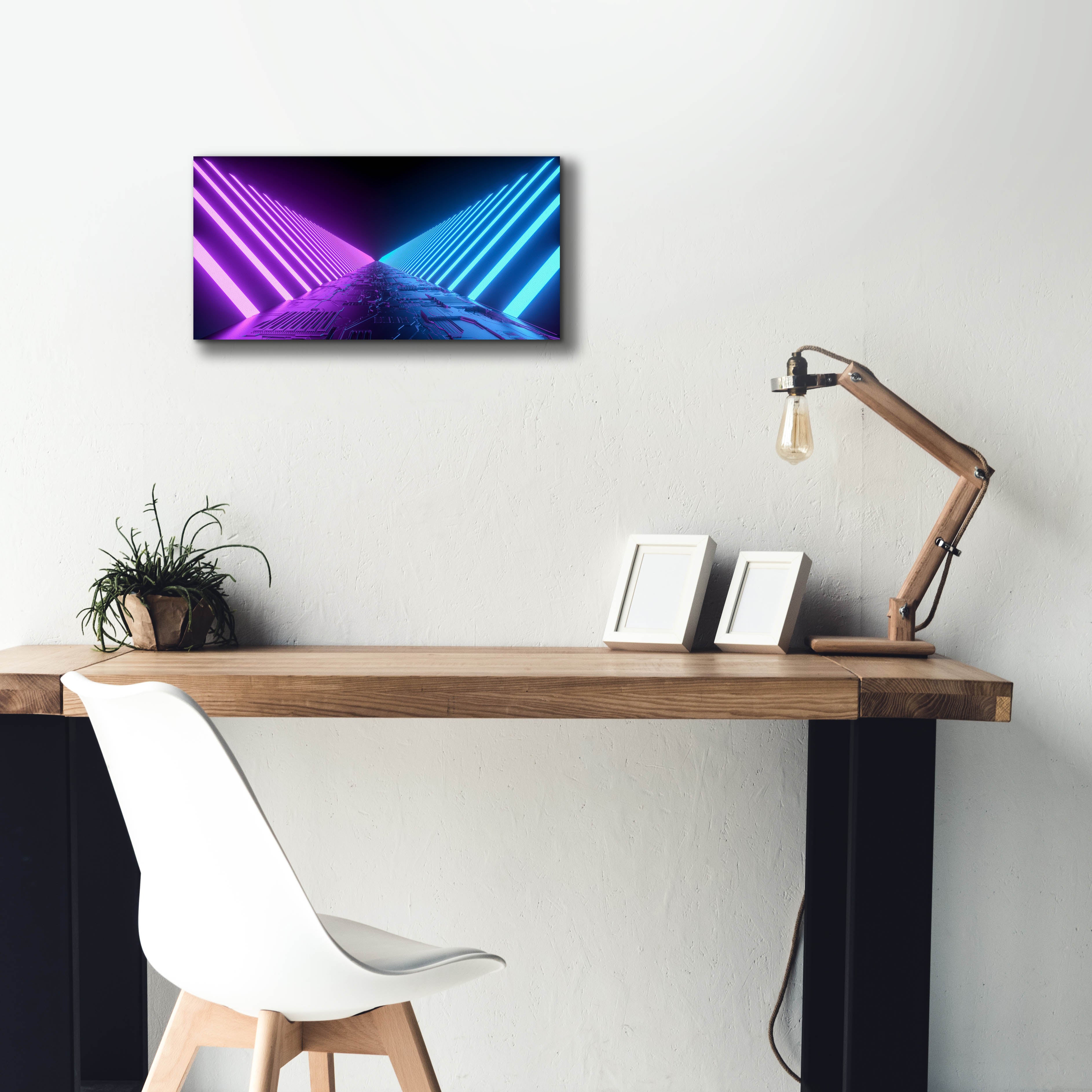 'Sci Fi Road' by Epic Portfolio, Canvas Wall Art,24 x 12