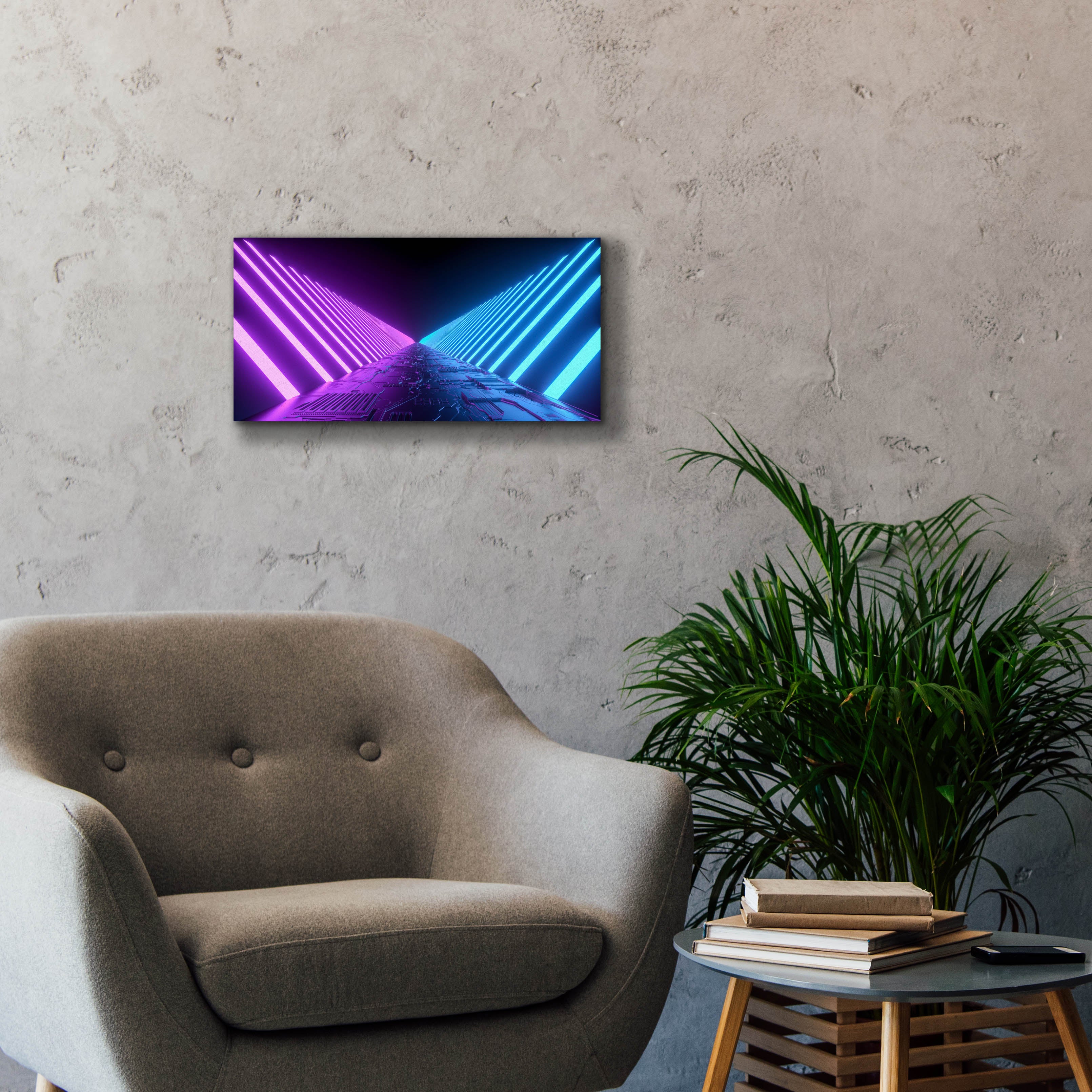 'Sci Fi Road' by Epic Portfolio, Canvas Wall Art,24 x 12