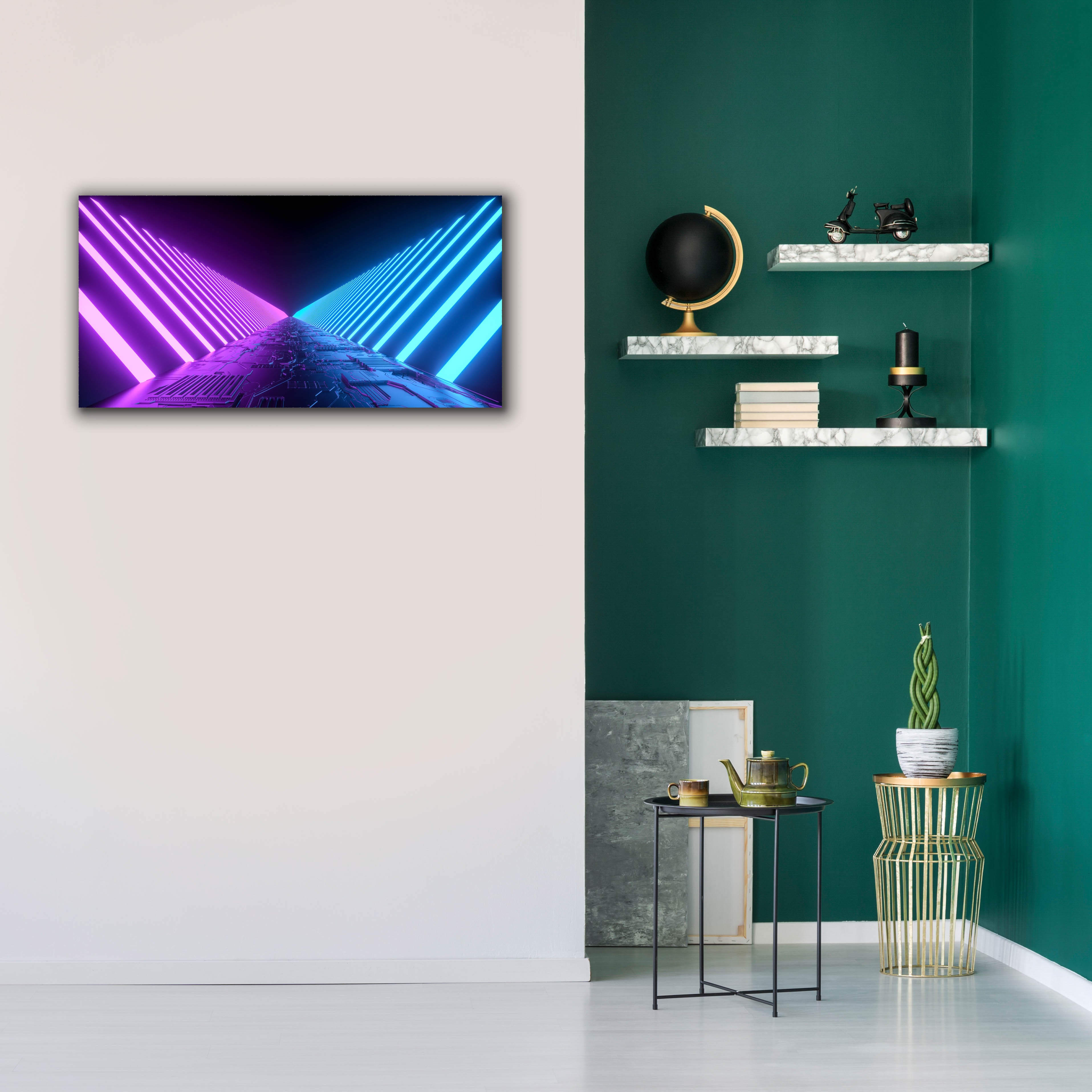 'Sci Fi Road' by Epic Portfolio, Canvas Wall Art,40 x 20