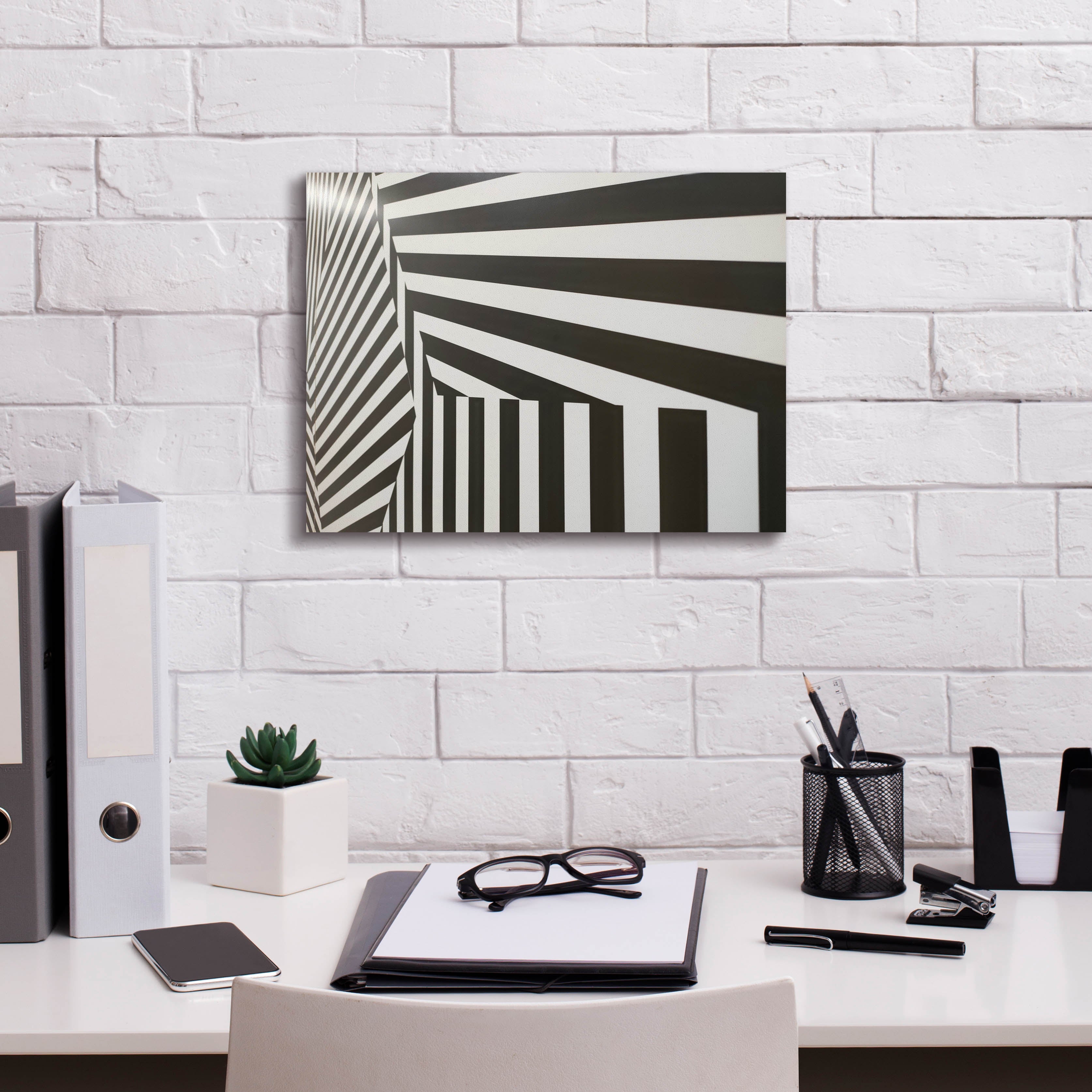 'Runover Zebra' by Epic Portfolio, Canvas Wall Art,16 x 12
