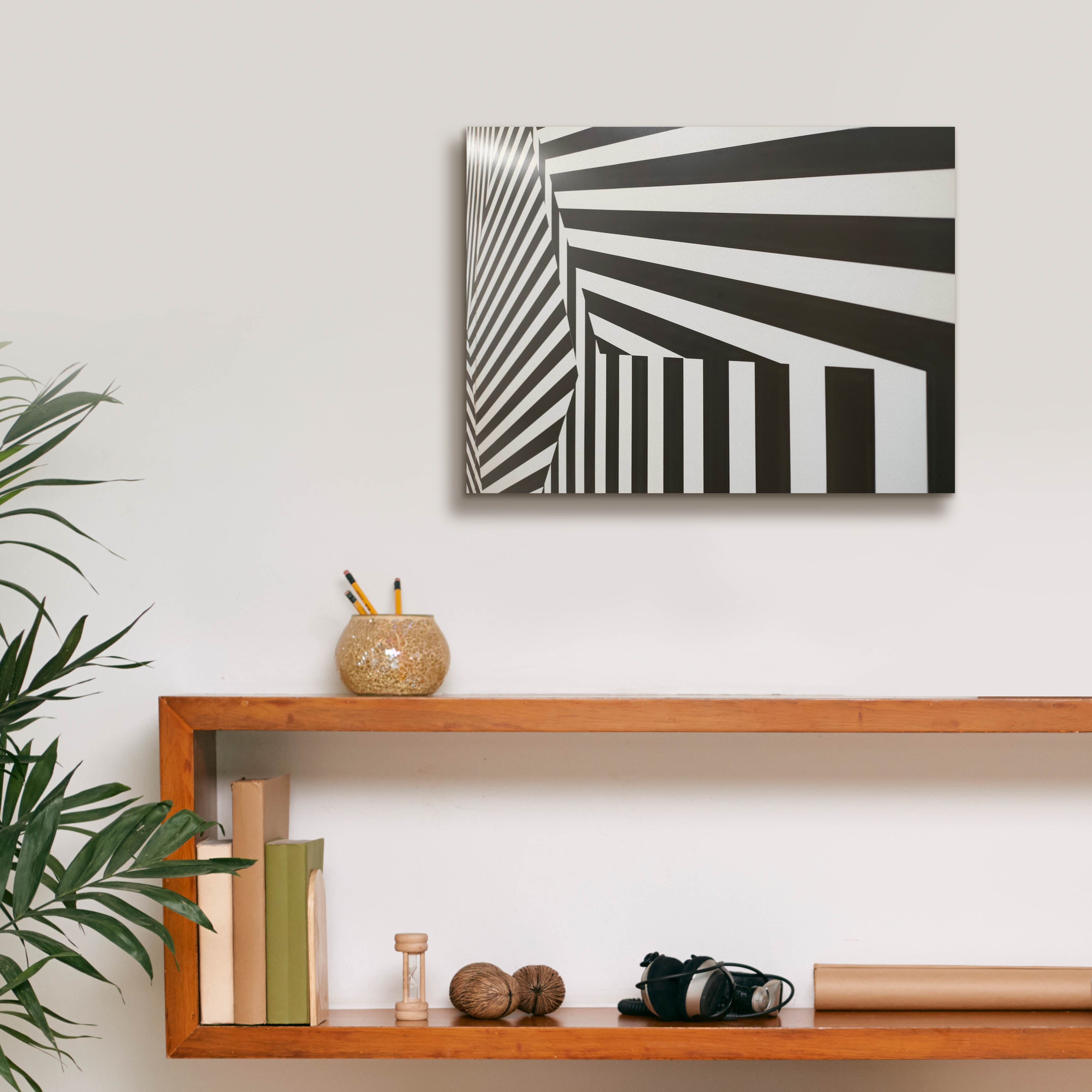 'Runover Zebra' by Epic Portfolio, Canvas Wall Art,16 x 12