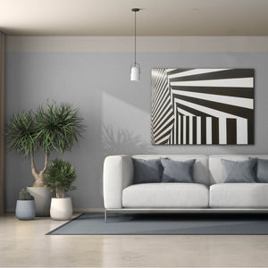 'Runover Zebra' by Epic Portfolio, Canvas Wall Art,54 x 40