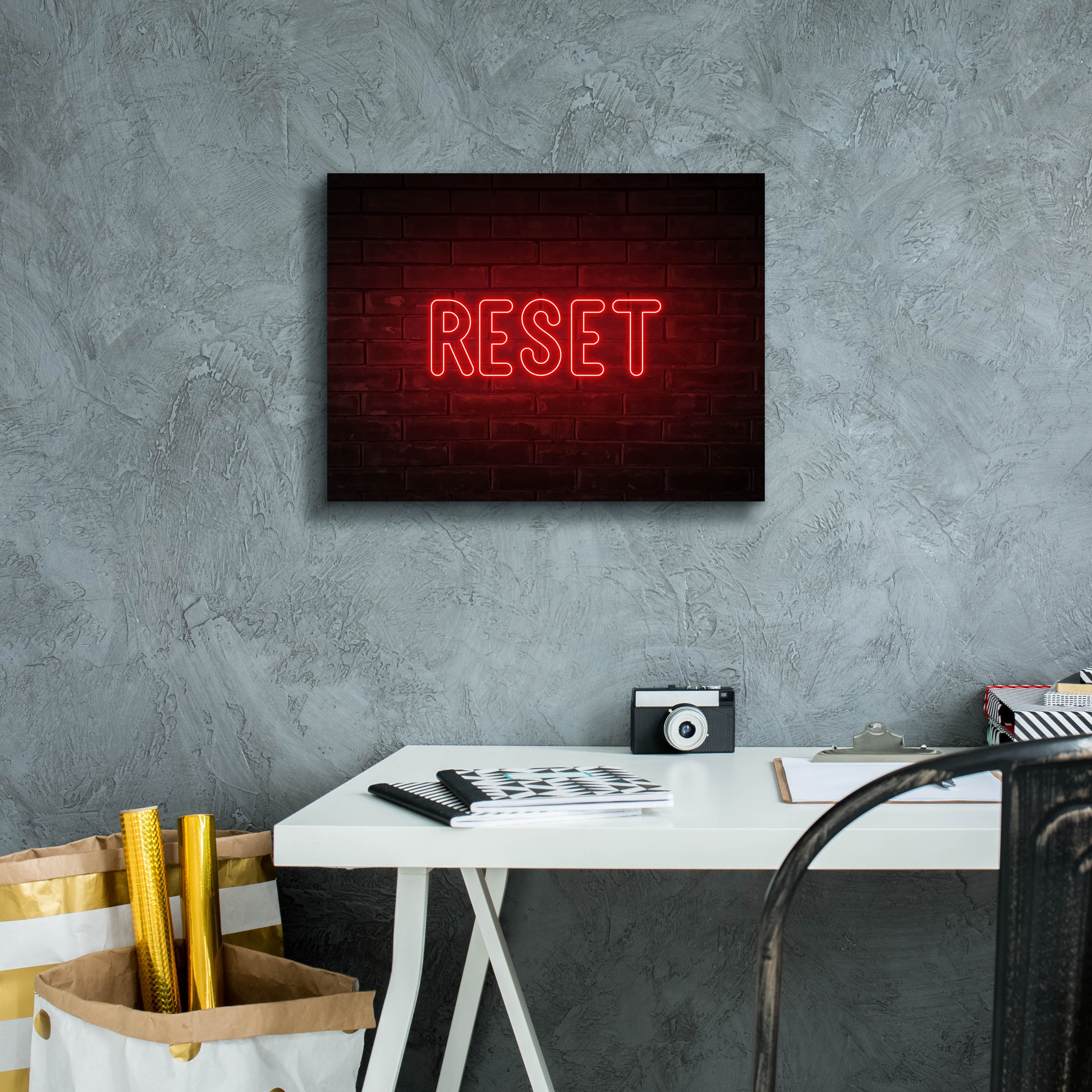 'Reset' by Epic Portfolio, Canvas Wall Art,16 x 12
