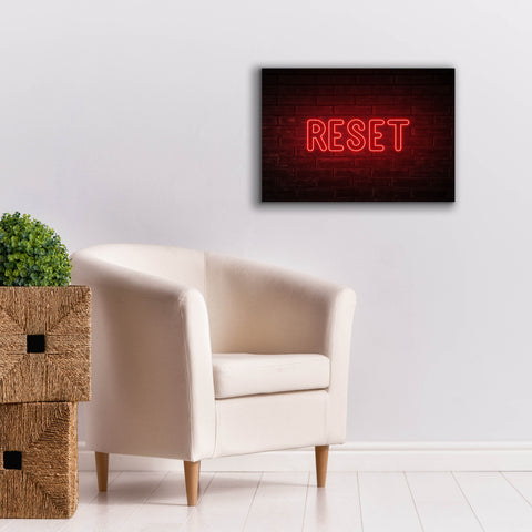 Image of 'Reset' by Epic Portfolio, Canvas Wall Art,26 x 18