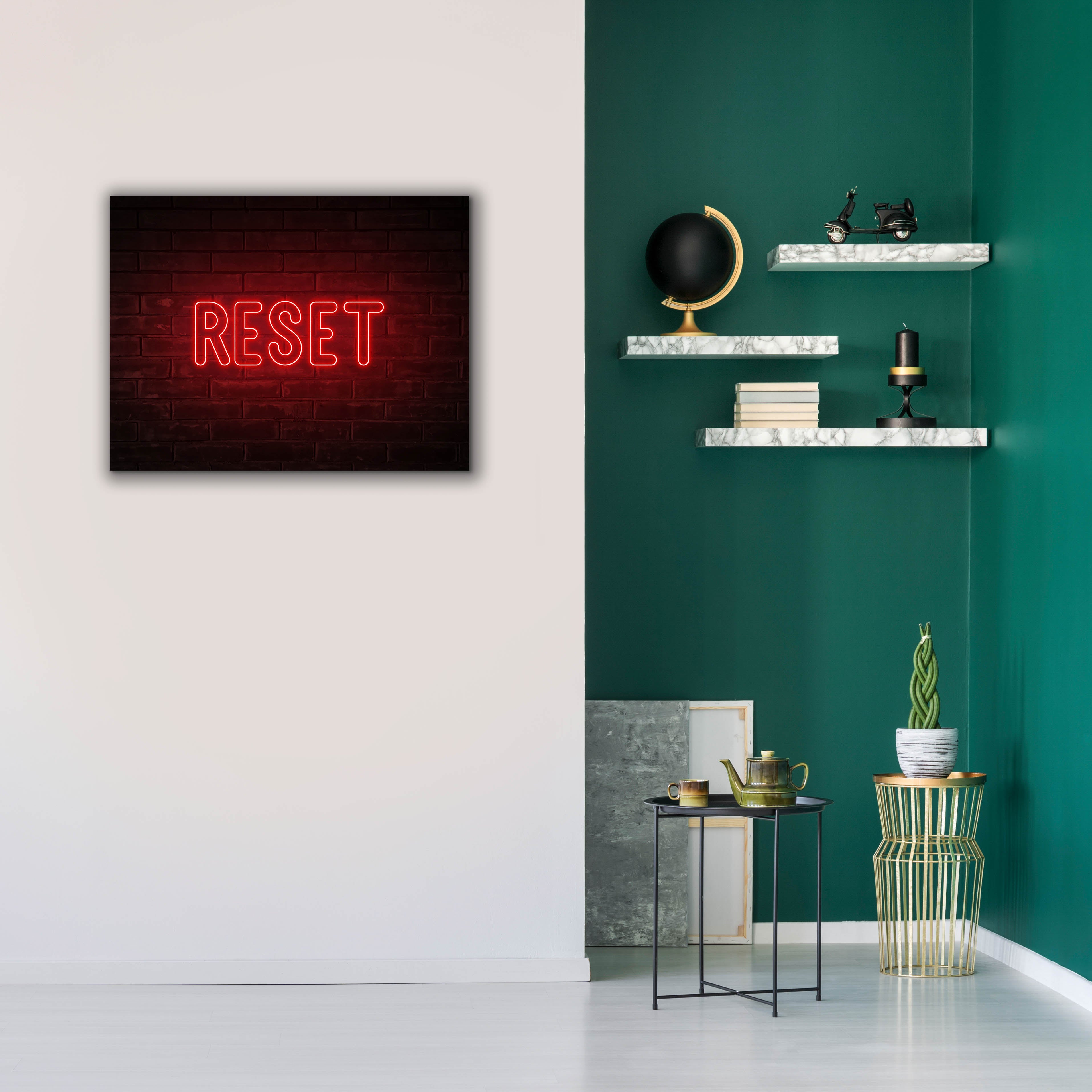 'Reset' by Epic Portfolio, Canvas Wall Art,34 x 26