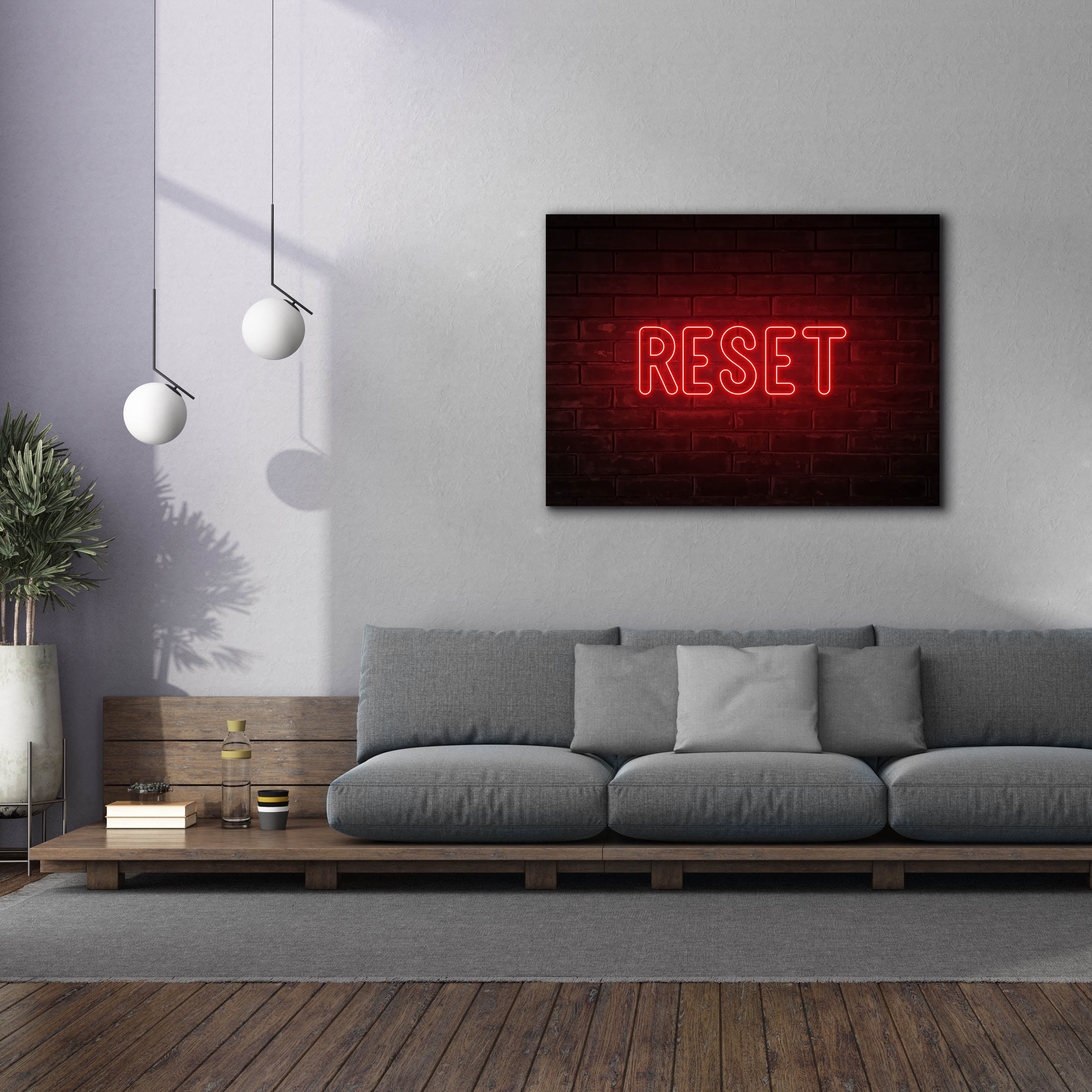 'Reset' by Epic Portfolio, Canvas Wall Art,54 x 40