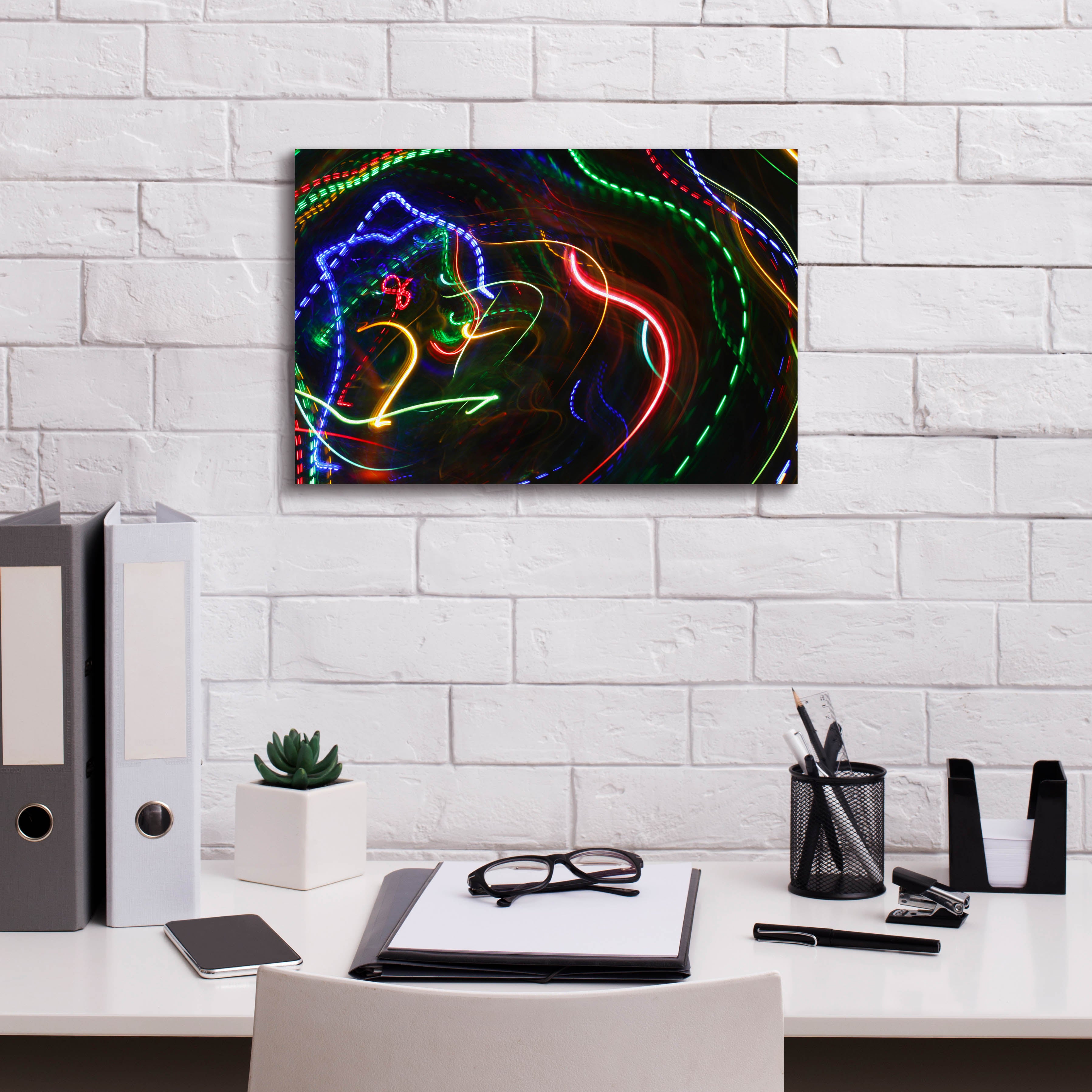 'Raving In Ibiza' by Epic Portfolio, Canvas Wall Art,18 x 12