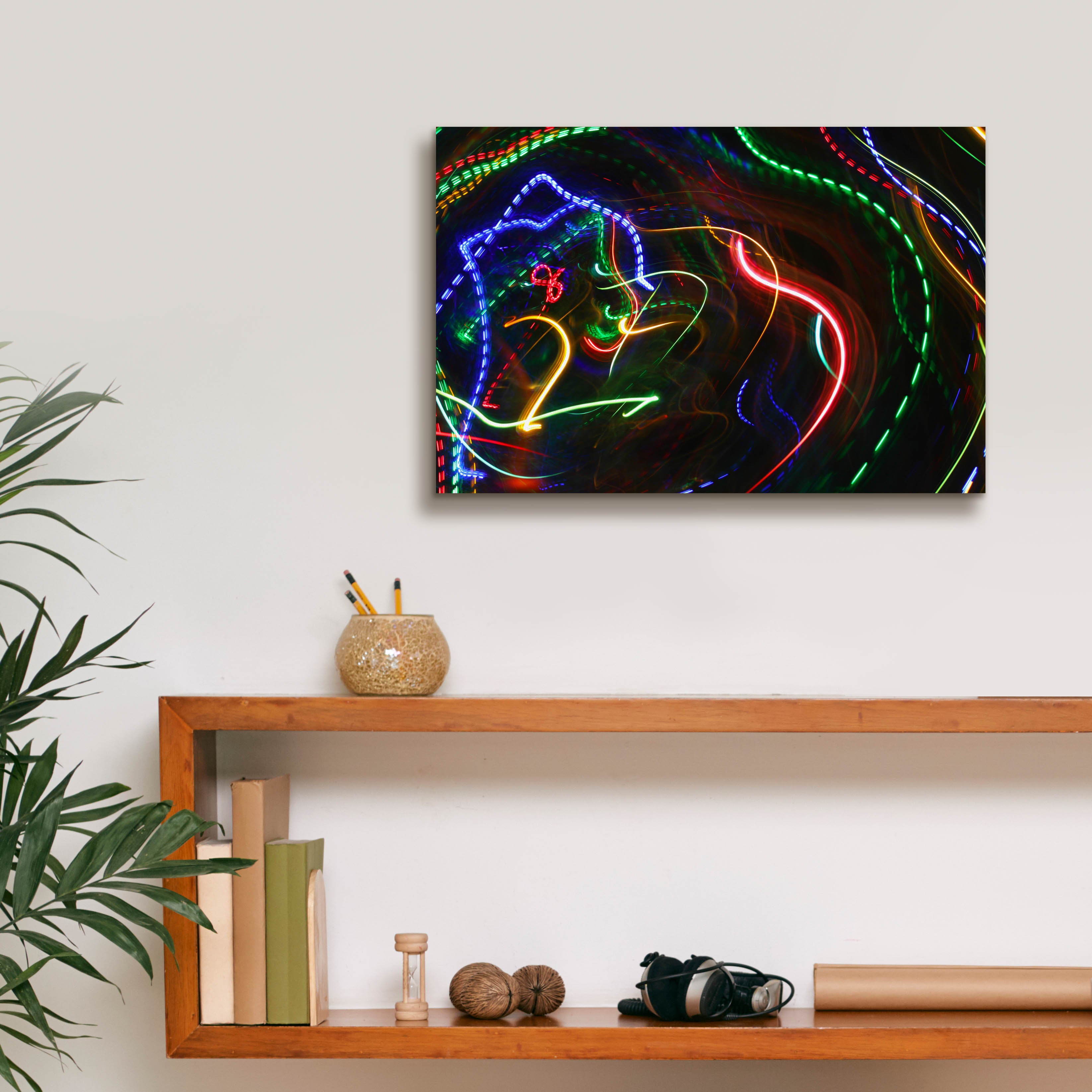 'Raving In Ibiza' by Epic Portfolio, Canvas Wall Art,18 x 12