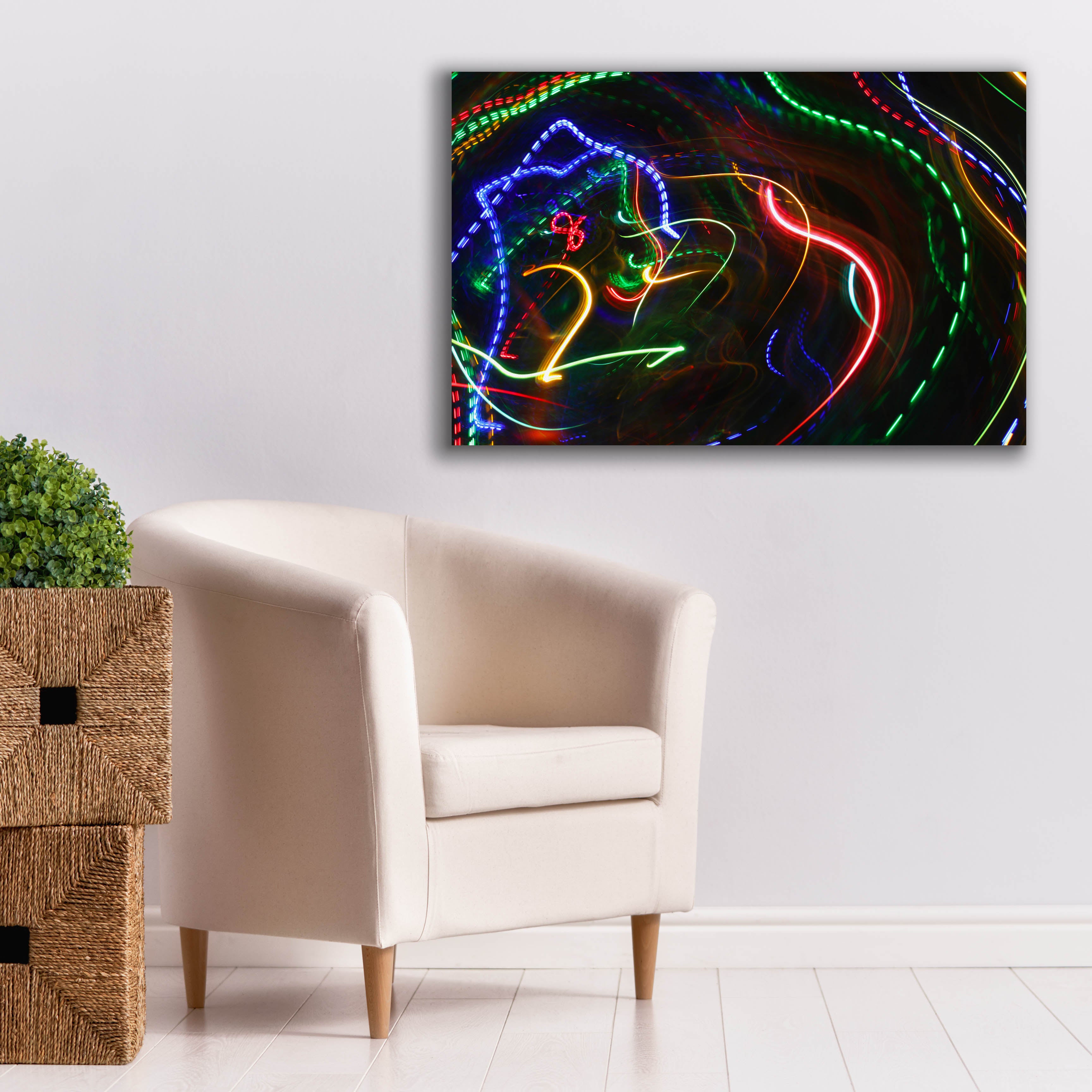 'Raving In Ibiza' by Epic Portfolio, Canvas Wall Art,40 x 26