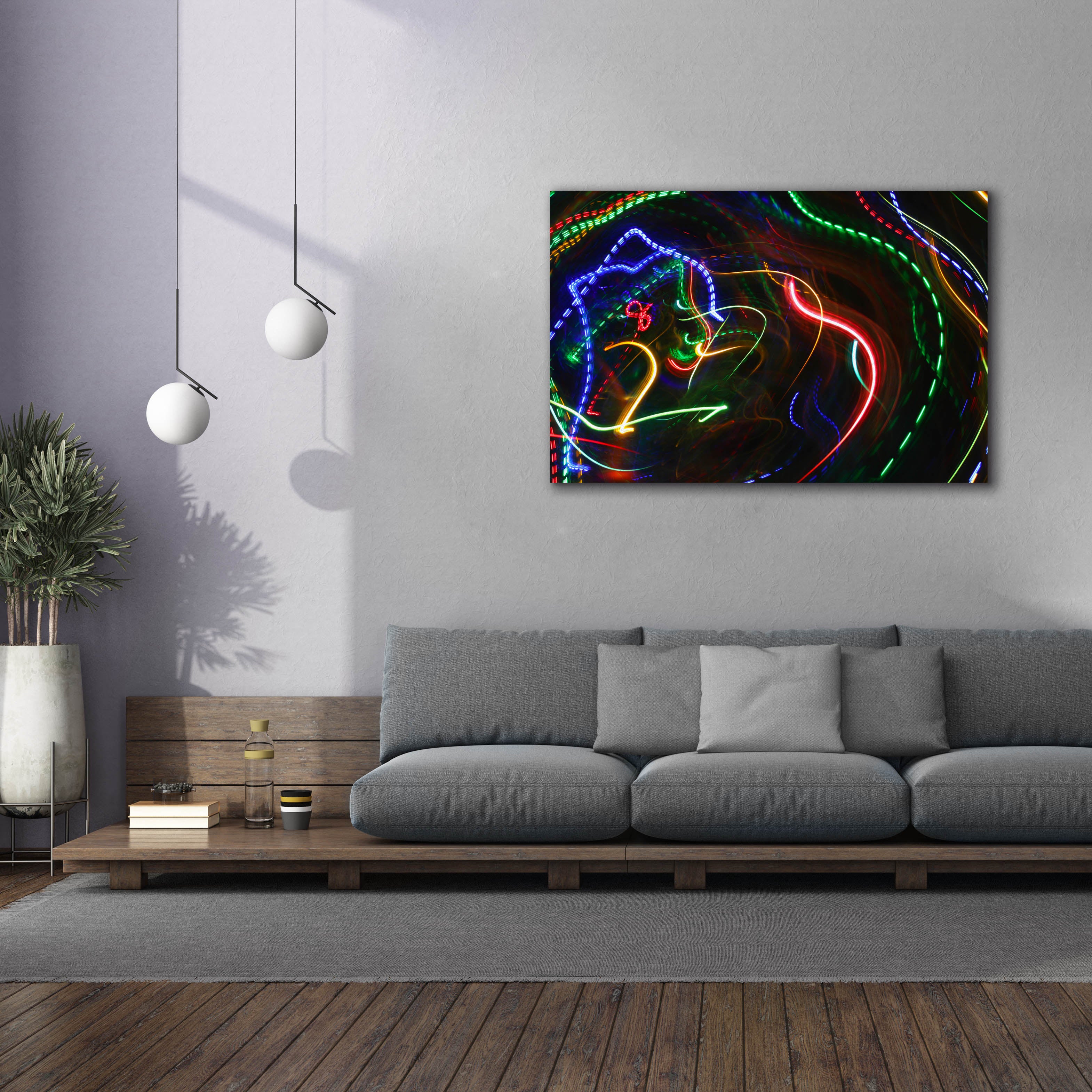 'Raving In Ibiza' by Epic Portfolio, Canvas Wall Art,60 x 40