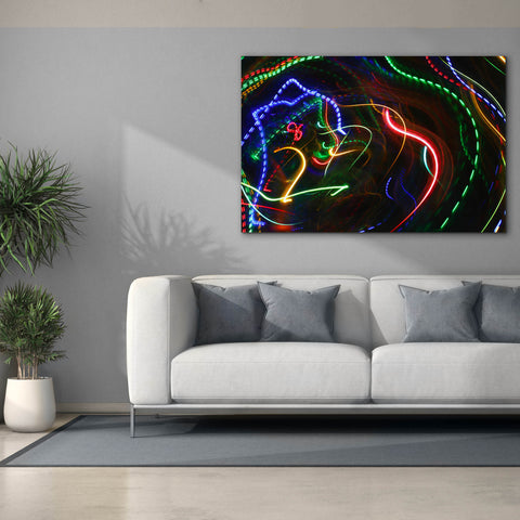 Image of 'Raving In Ibiza' by Epic Portfolio, Canvas Wall Art,60 x 40