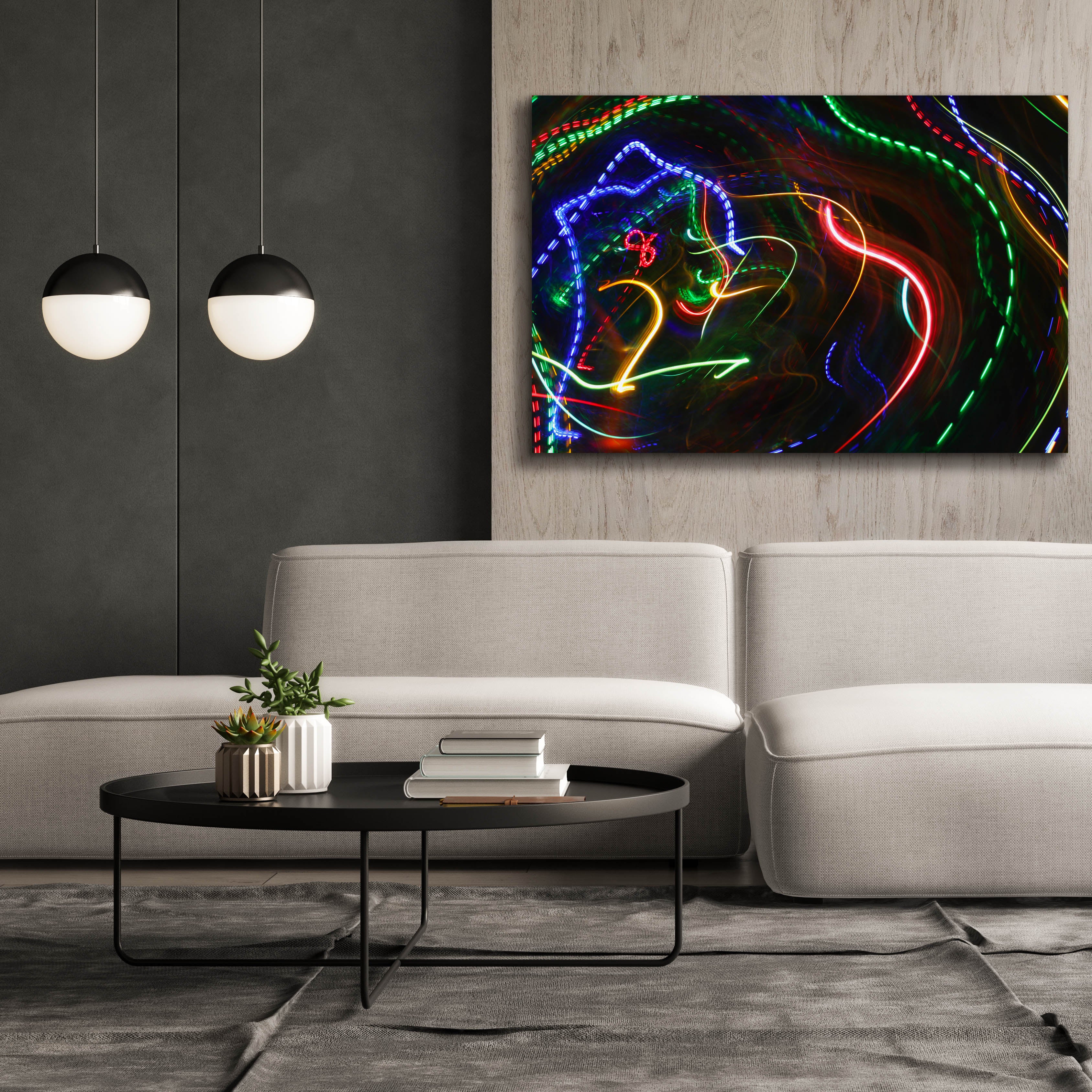 'Raving In Ibiza' by Epic Portfolio, Canvas Wall Art,60 x 40