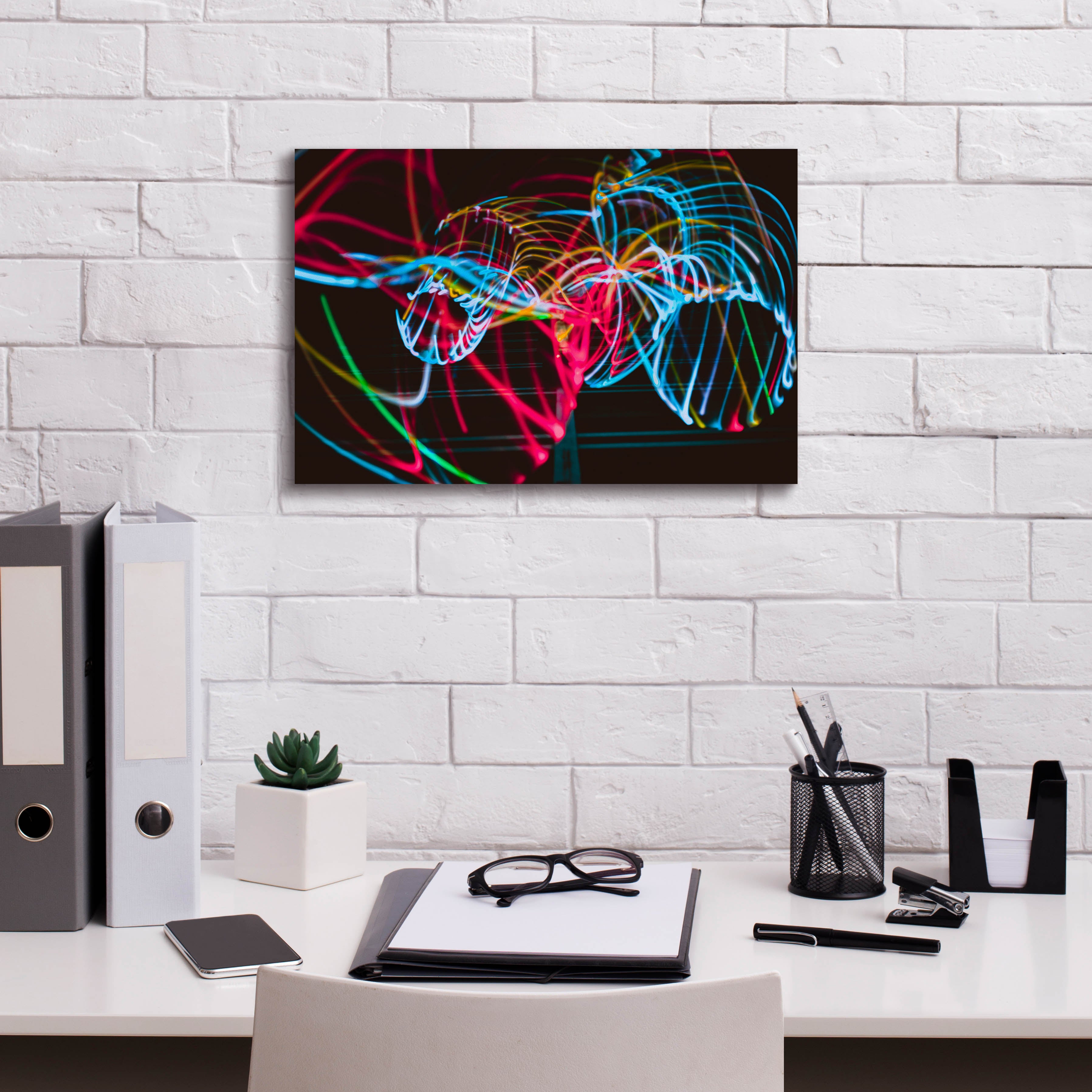 'Raving In Barcelona' by Epic Portfolio, Canvas Wall Art,18 x 12