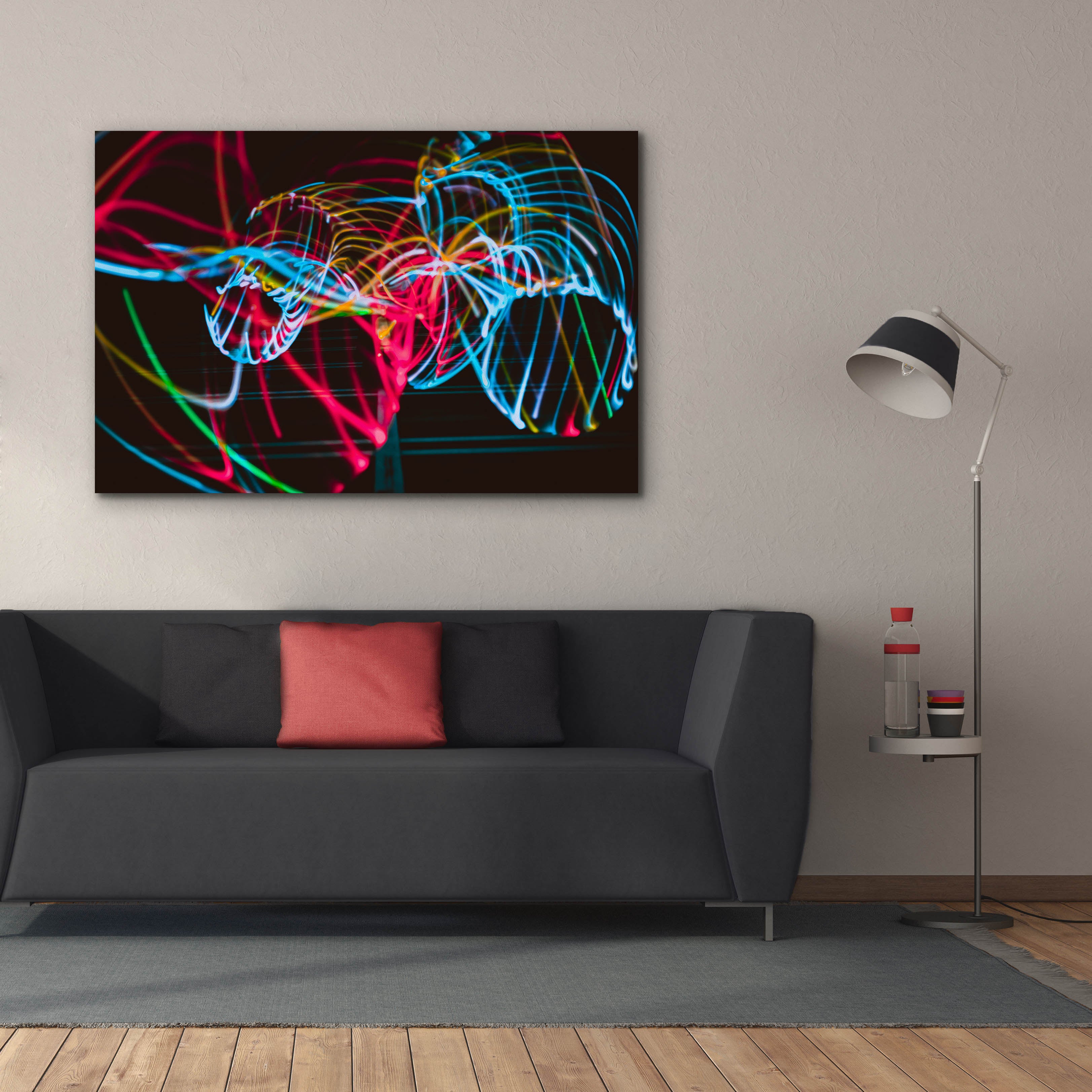 'Raving In Barcelona' by Epic Portfolio, Canvas Wall Art,60 x 40