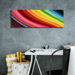 'Rainbow Hill' by Epic Portfolio, Canvas Wall Art,36 x 12