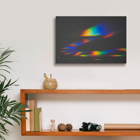 Image of 'Prism Rainbow 1' by Epic Portfolio, Canvas Wall Art,18 x 12