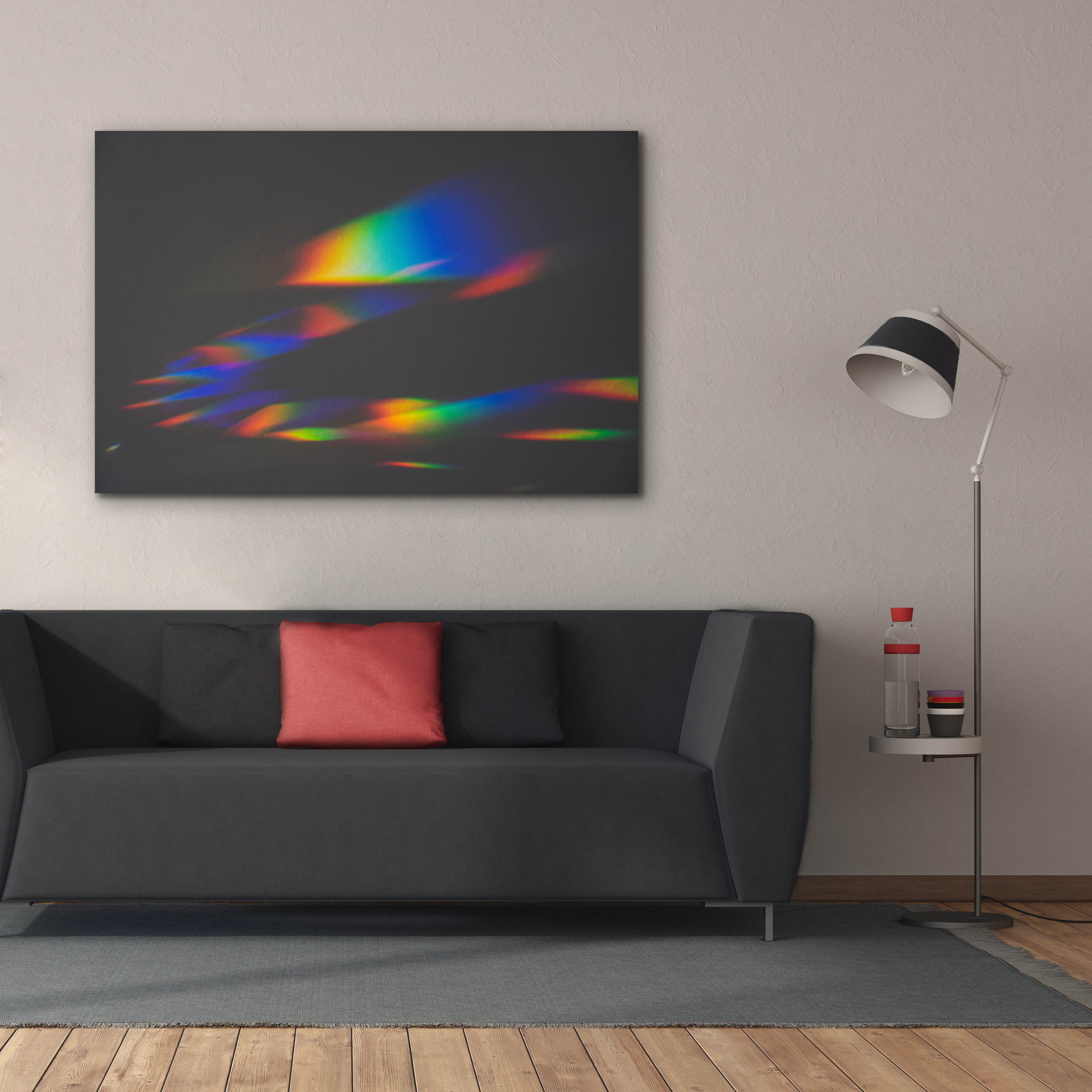 'Prism Rainbow 1' by Epic Portfolio, Canvas Wall Art,60 x 40