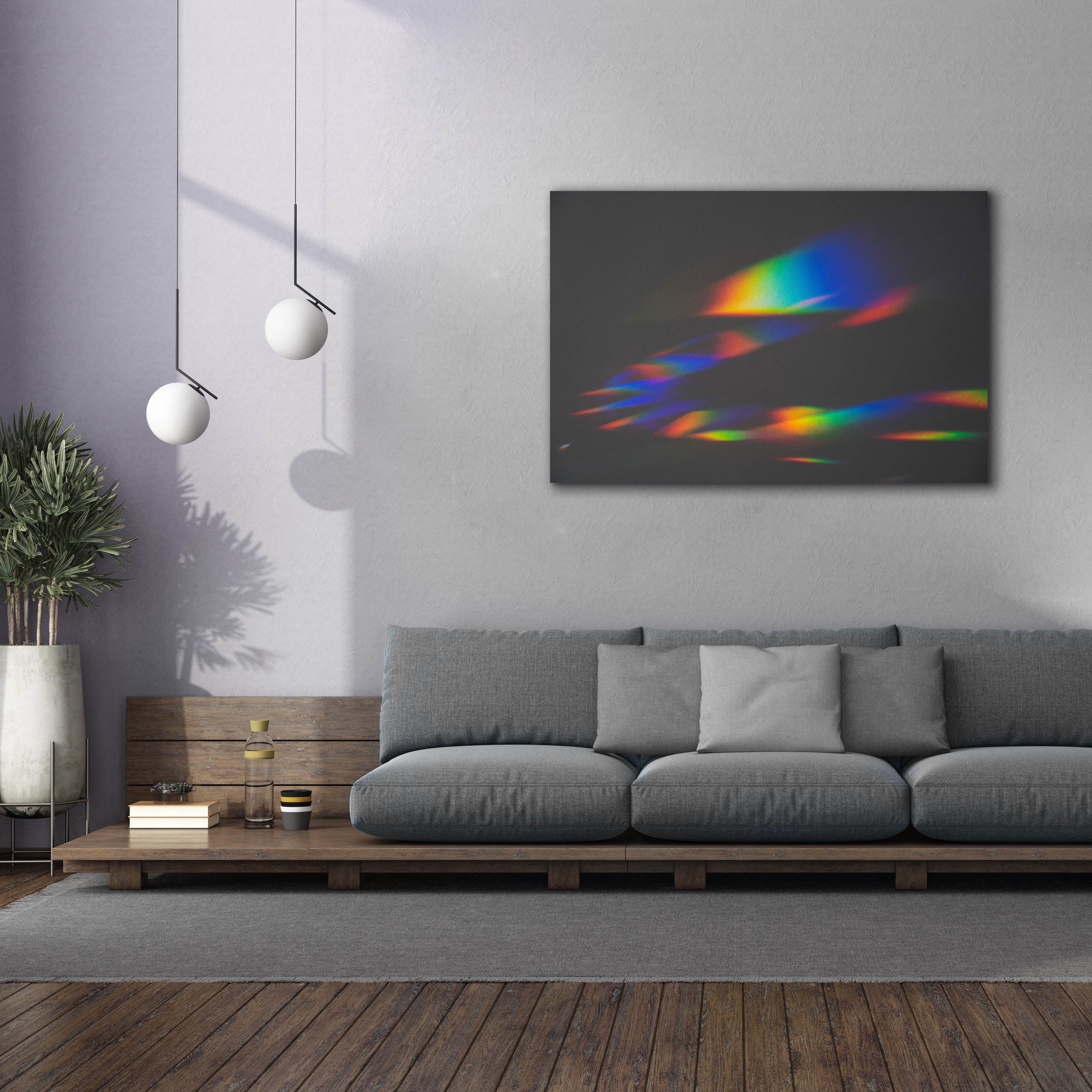 'Prism Rainbow 1' by Epic Portfolio, Canvas Wall Art,60 x 40