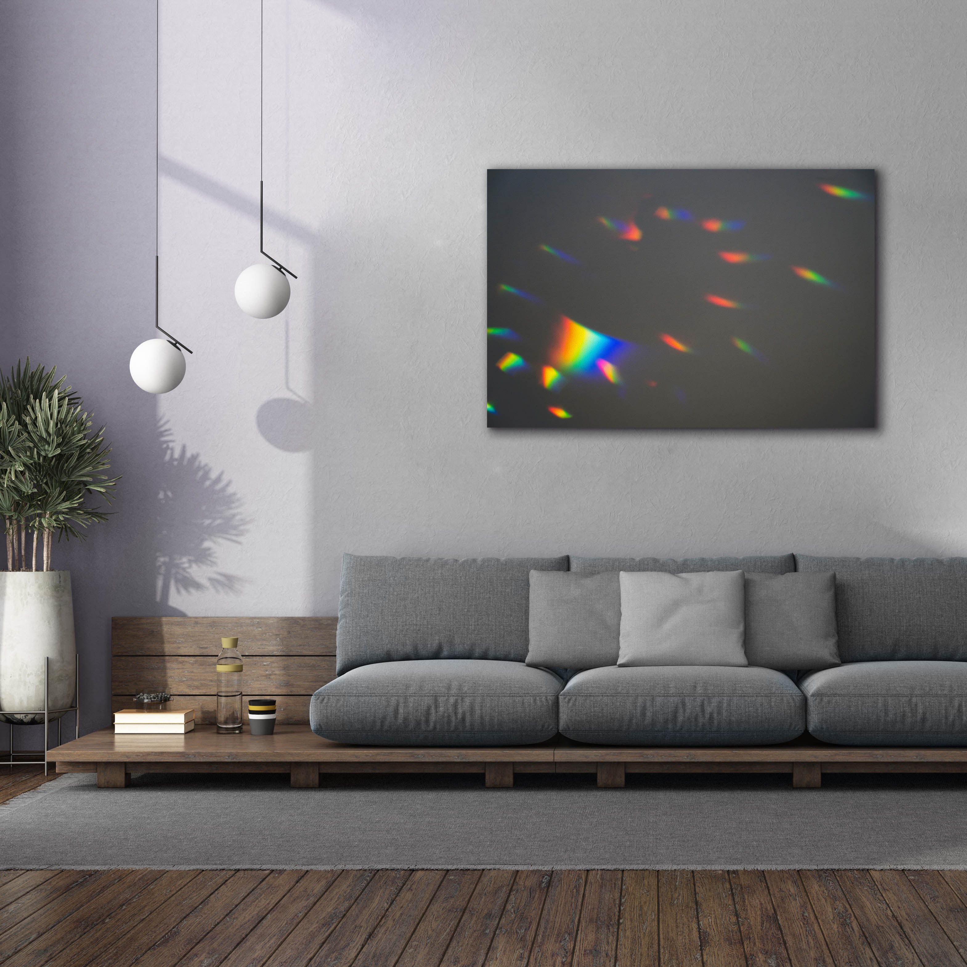'Prism Rainbow 2' by Epic Portfolio, Canvas Wall Art,60 x 40