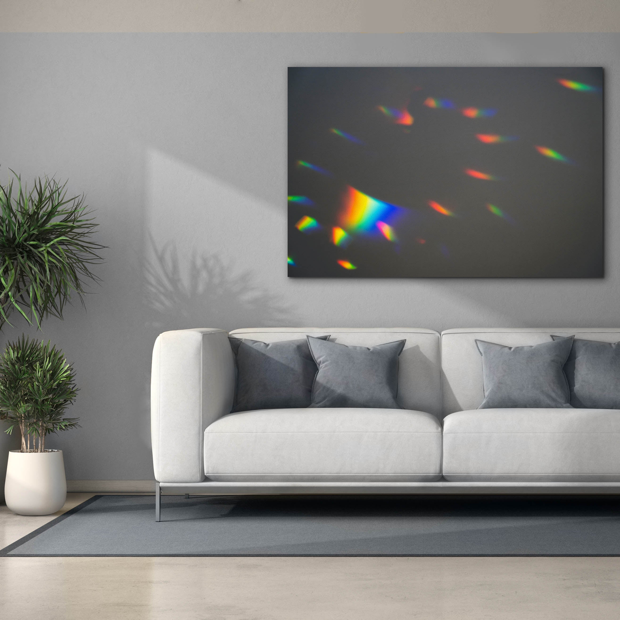 'Prism Rainbow 2' by Epic Portfolio, Canvas Wall Art,60 x 40