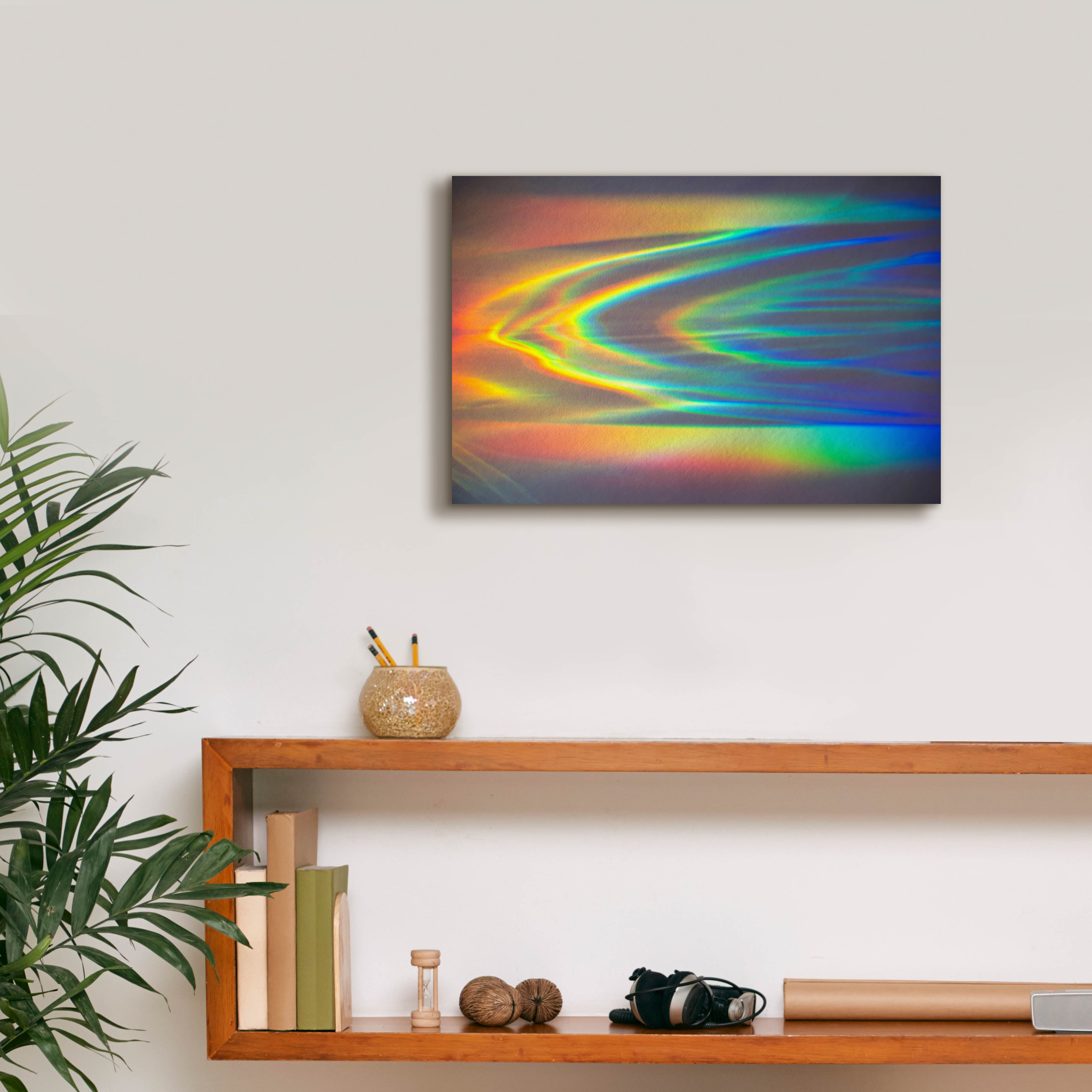 'Prism Ocean' by Epic Portfolio, Canvas Wall Art,18 x 12