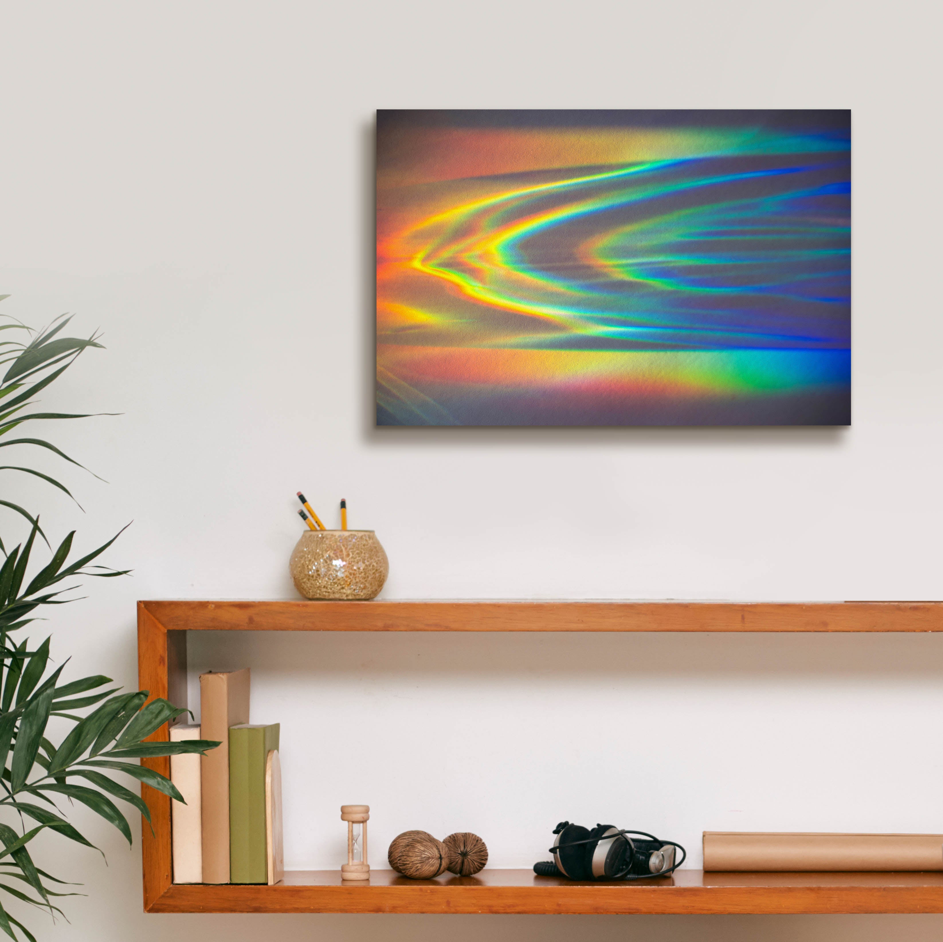 'Prism Ocean' by Epic Portfolio, Canvas Wall Art,18 x 12