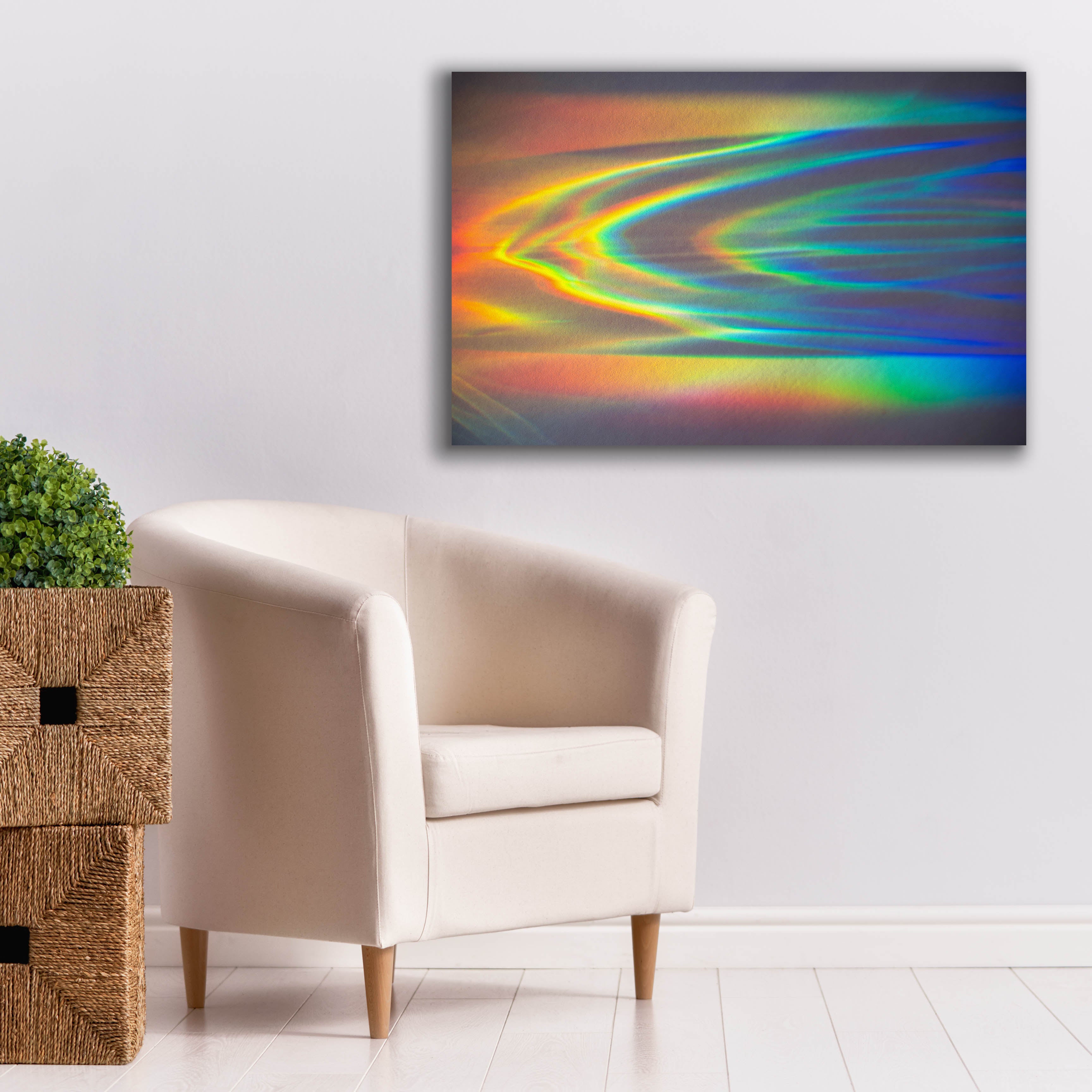 'Prism Ocean' by Epic Portfolio, Canvas Wall Art,40 x 26