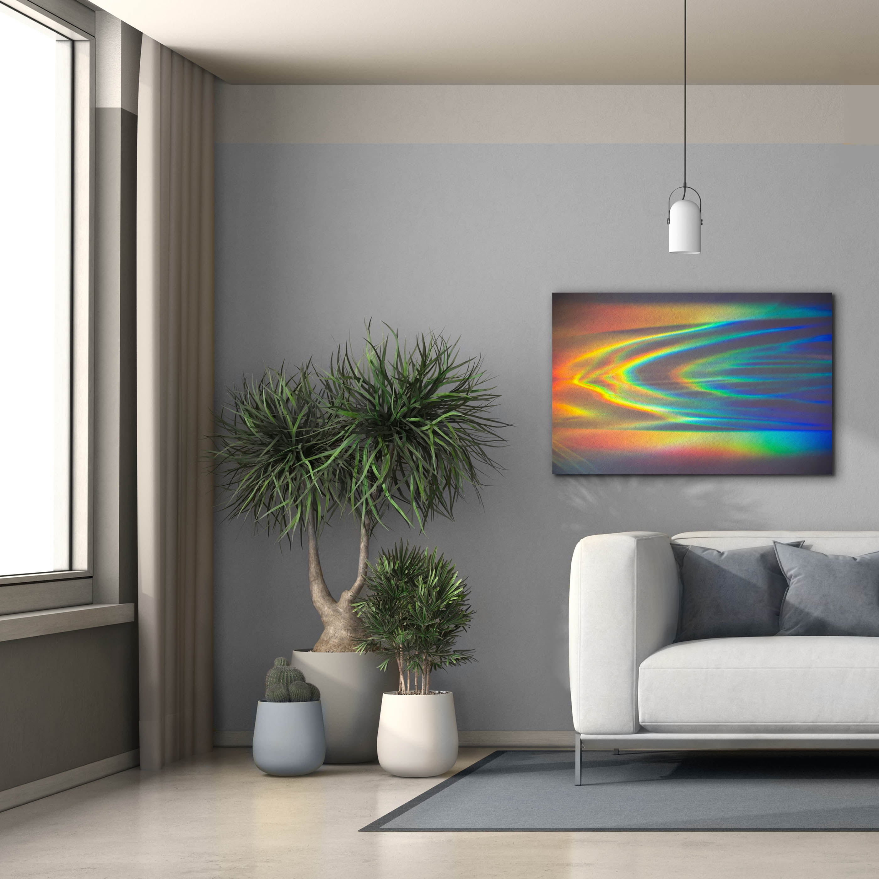 'Prism Ocean' by Epic Portfolio, Canvas Wall Art,40 x 26