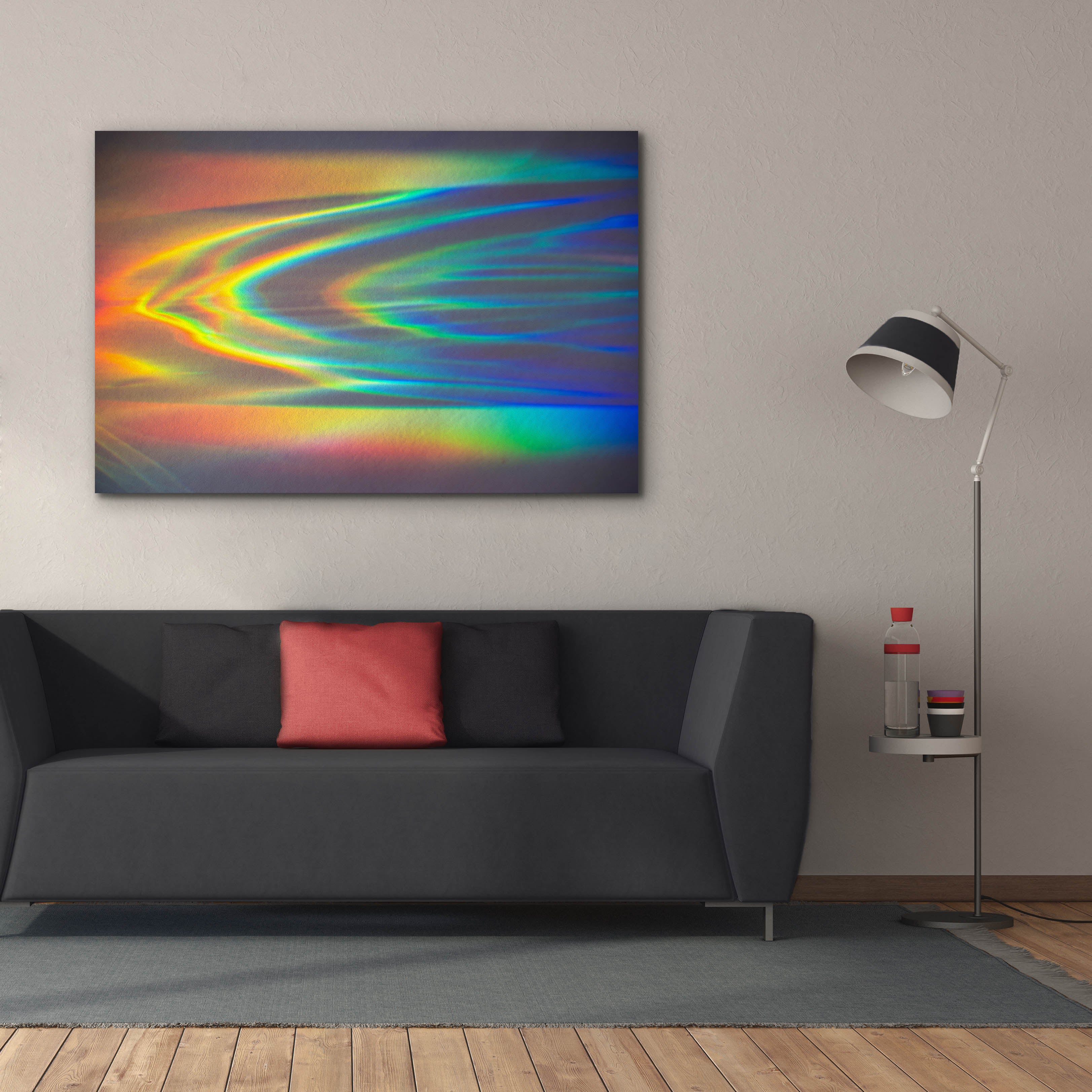 'Prism Ocean' by Epic Portfolio, Canvas Wall Art,60 x 40