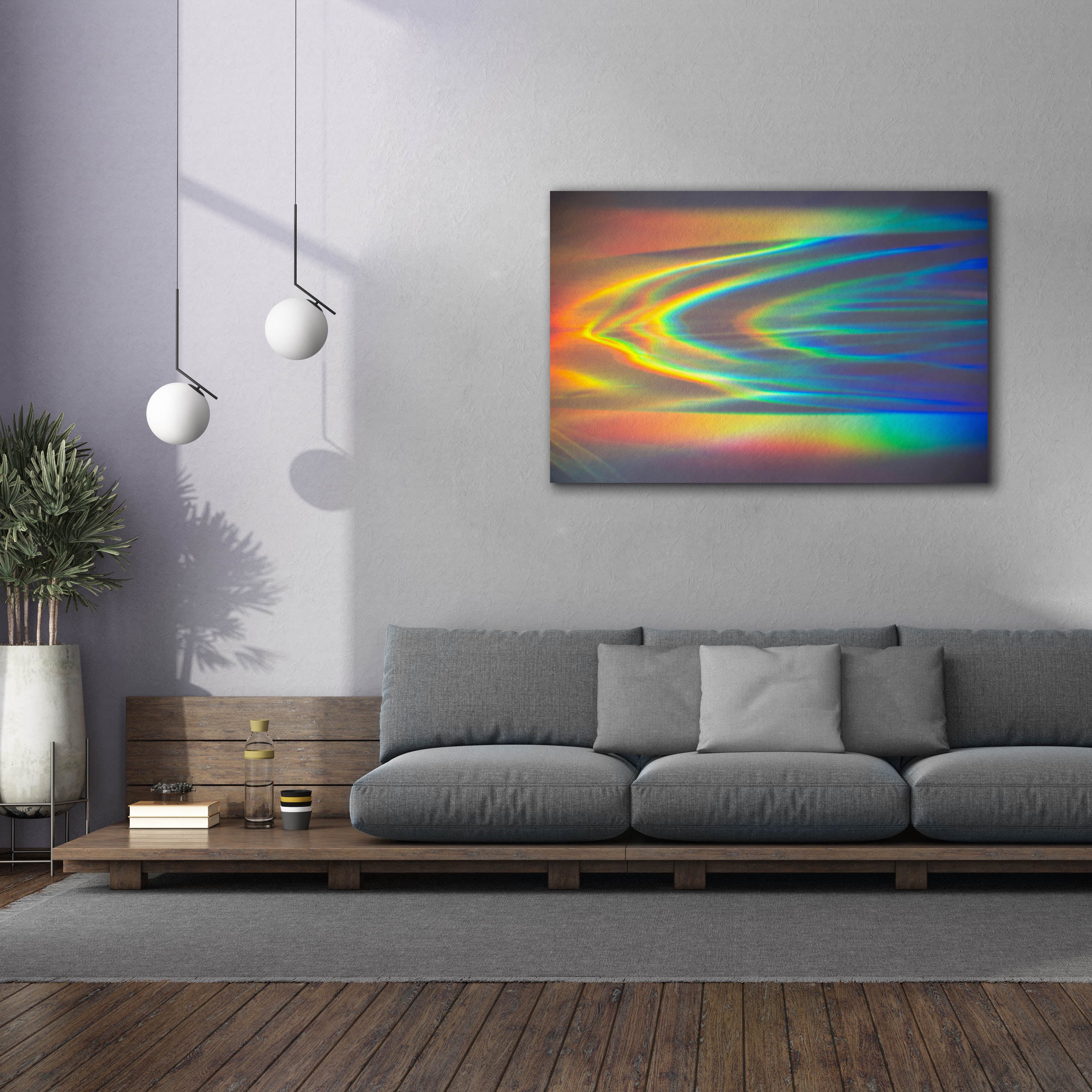 'Prism Ocean' by Epic Portfolio, Canvas Wall Art,60 x 40