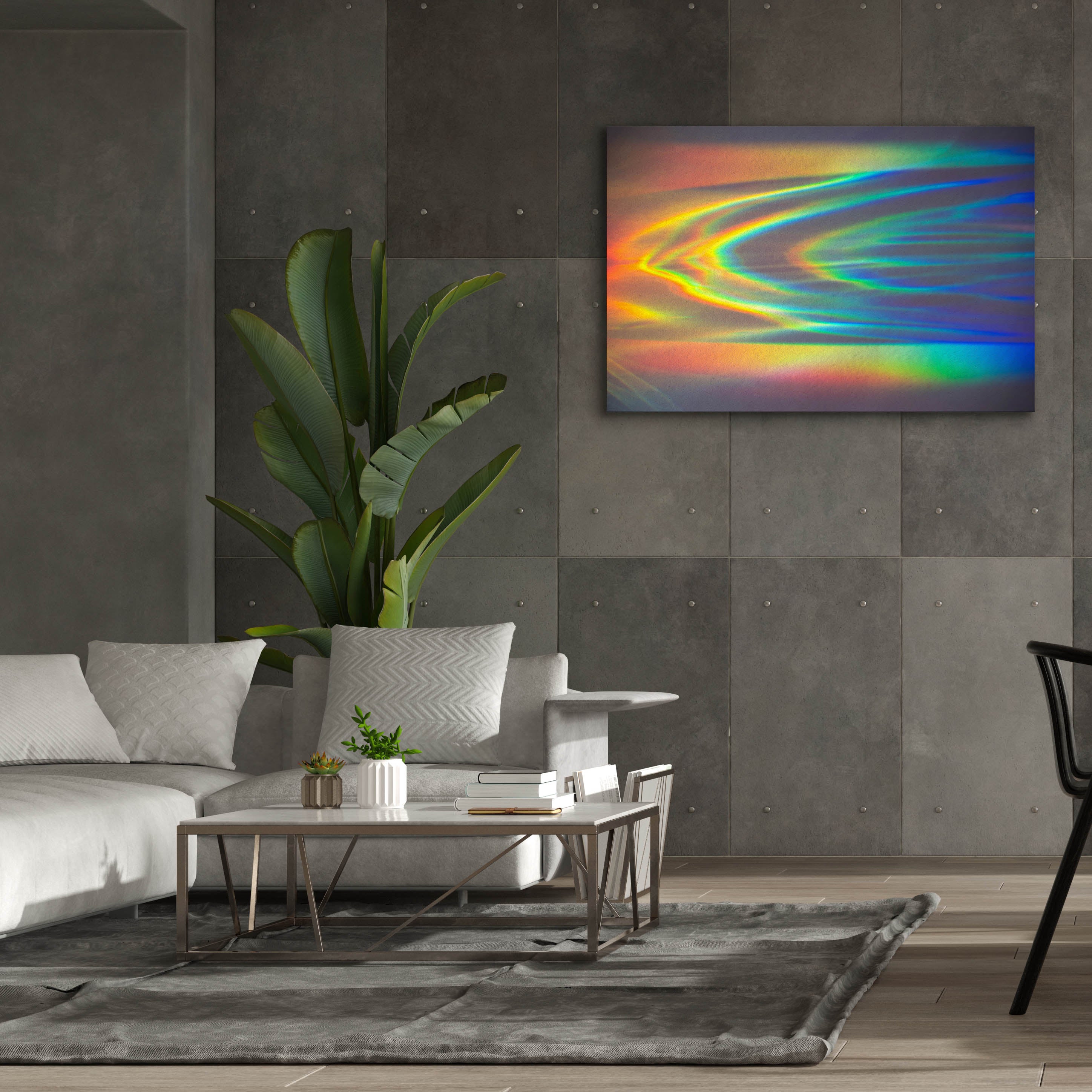 'Prism Ocean' by Epic Portfolio, Canvas Wall Art,60 x 40