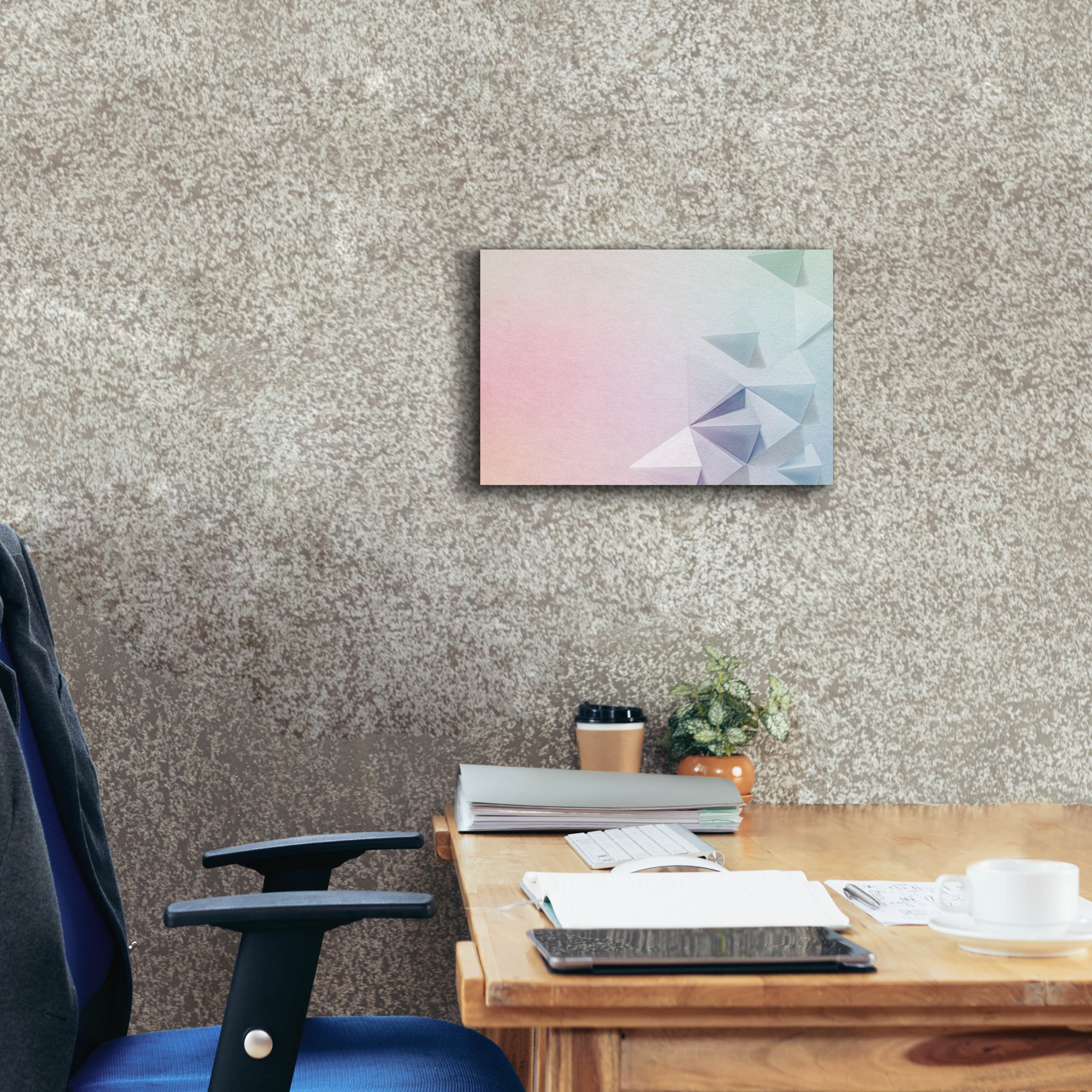 'Pastel Oregome' by Epic Portfolio, Canvas Wall Art,18 x 12