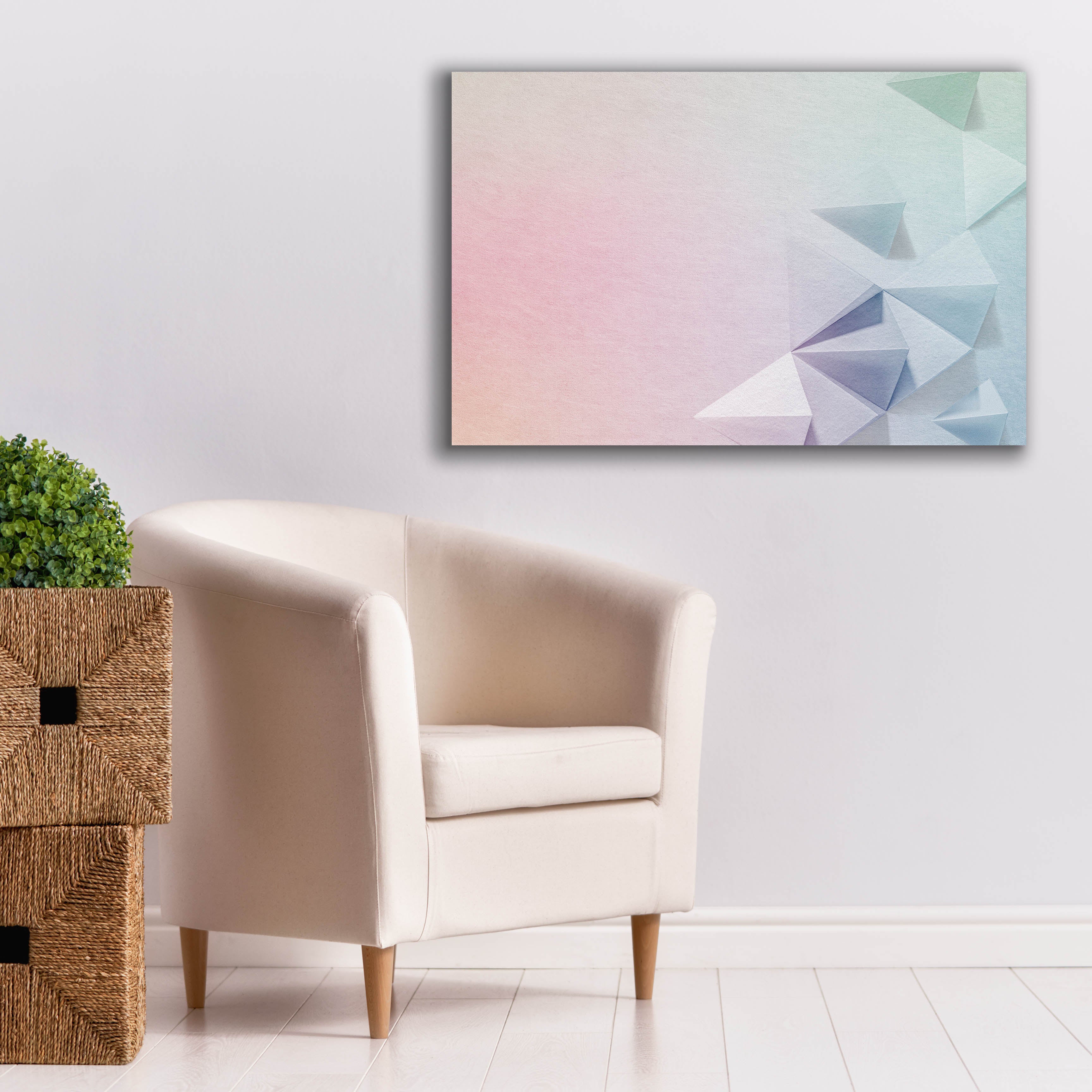 'Pastel Oregome' by Epic Portfolio, Canvas Wall Art,40 x 26