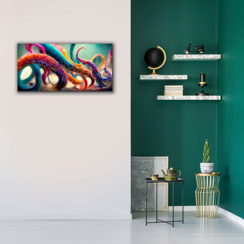Image of 'Painterly Tentacles' by Epic Portfolio, Canvas Wall Art,40 x 20