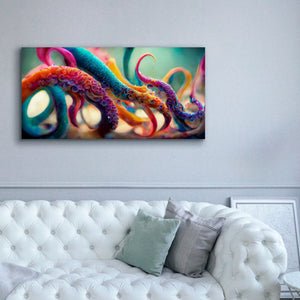'Painterly Tentacles' by Epic Portfolio, Canvas Wall Art,60 x 30