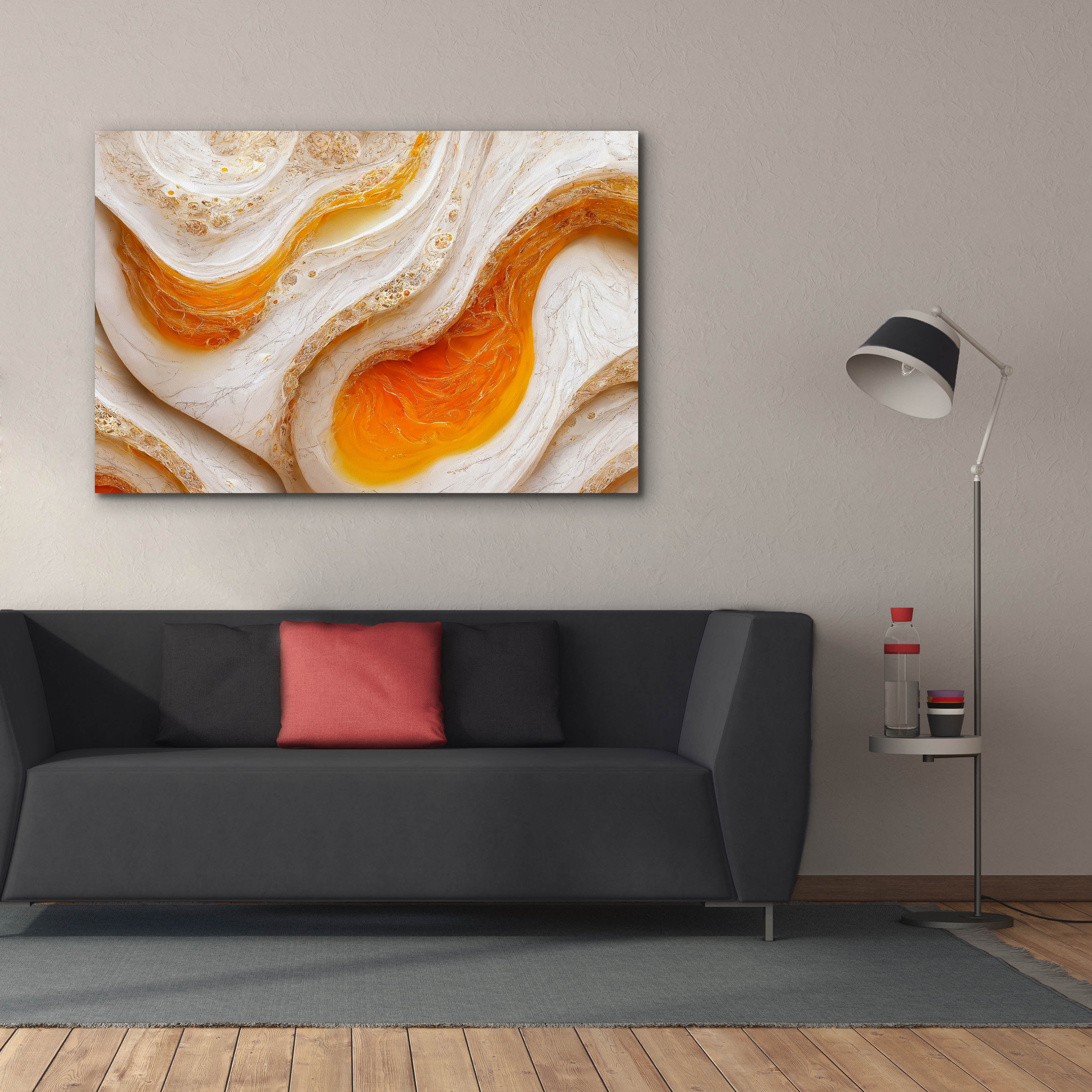 'Over Easy' by Epic Portfolio, Canvas Wall Art,60 x 40