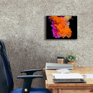 'Orange Burst' by Epic Portfolio, Canvas Wall Art,16 x 12