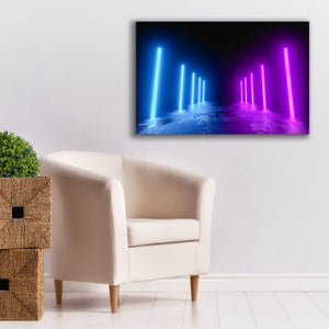'Neon Runway' by Epic Portfolio, Canvas Wall Art,40 x 26