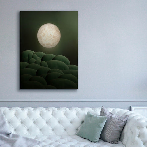Image of 'Moon Mountain' by Epic Portfolio, Canvas Wall Art,40 x 54