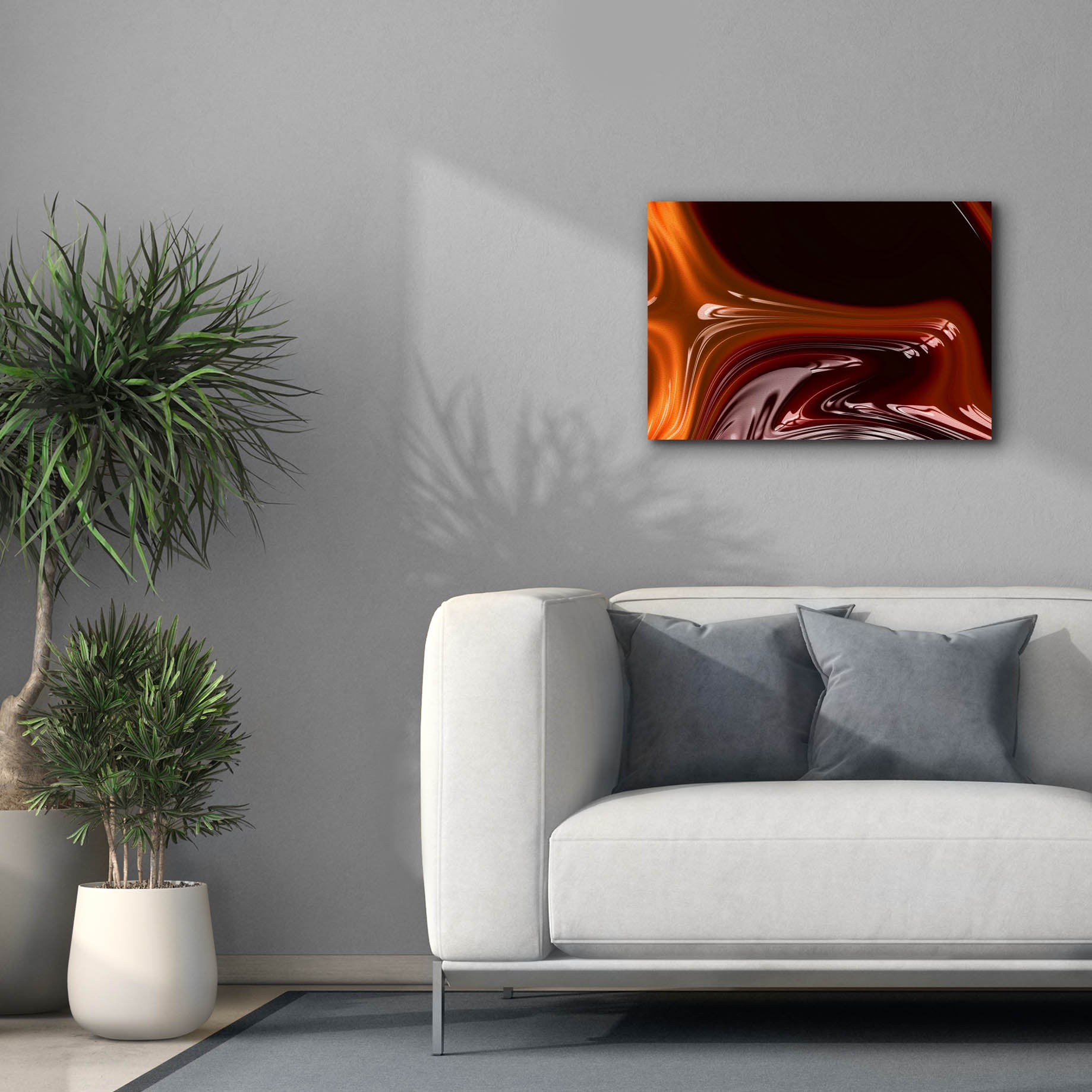 'Molten Caramel ' by Epic Portfolio, Canvas Wall Art,26 x 18