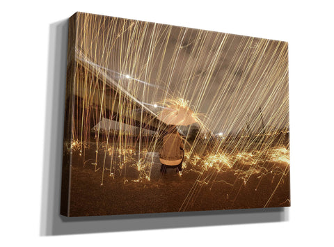 Image of 'Metallic Rain' by Epic Portfolio, Canvas Wall Art