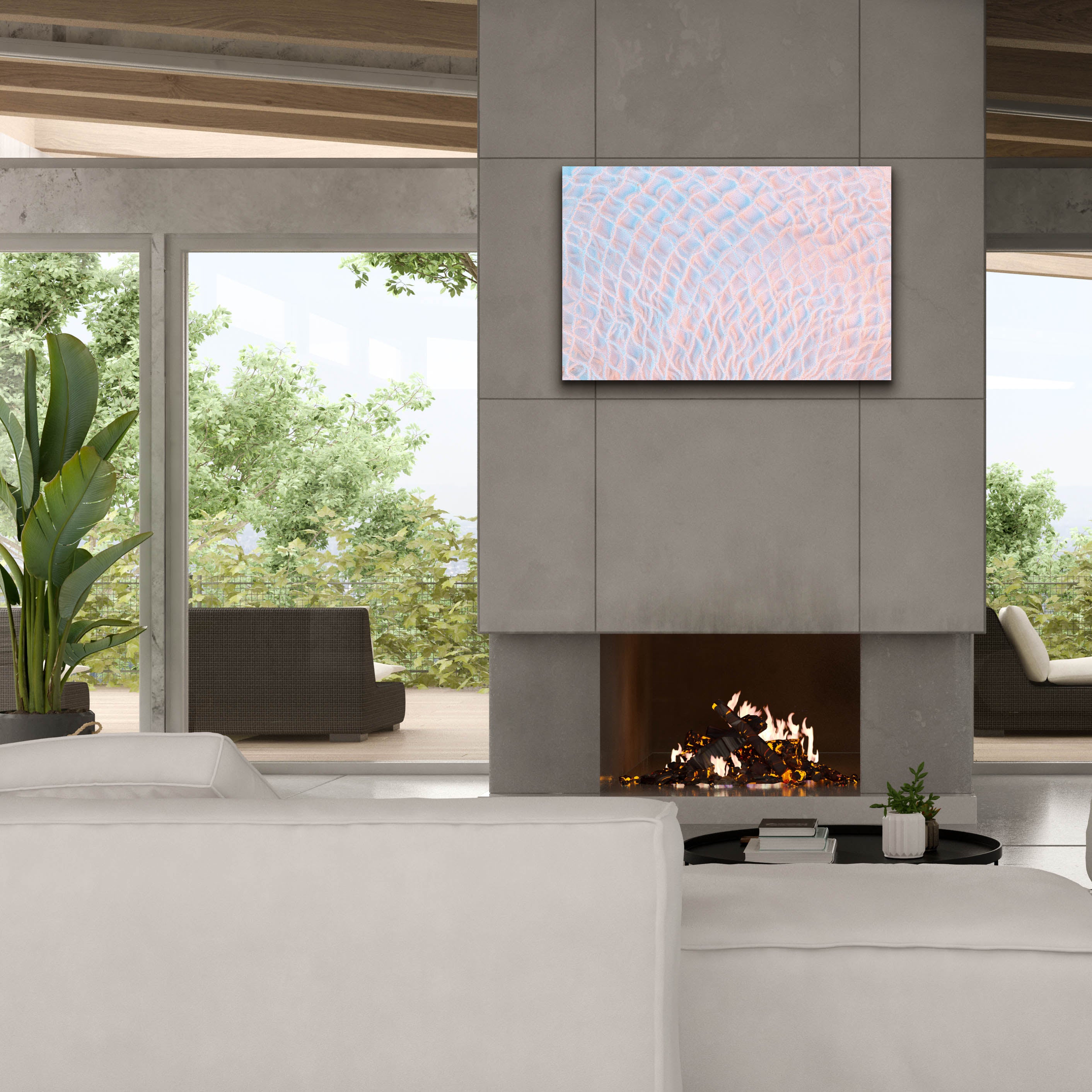 'Mermaid Skin' by Epic Portfolio, Canvas Wall Art,40 x 26