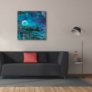 'New Mexico Moonrise ' by Iris Scott, Canvas Wall Art,37 x 37