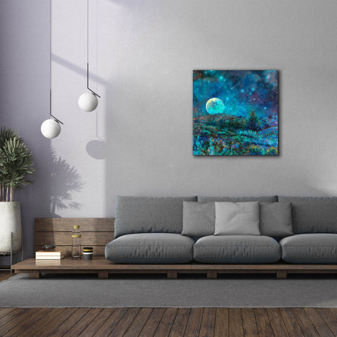 Image of 'New Mexico Moonrise ' by Iris Scott, Canvas Wall Art,37 x 37