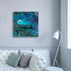 'New Mexico Moonrise ' by Iris Scott, Canvas Wall Art,37 x 37