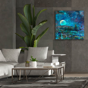 'New Mexico Moonrise ' by Iris Scott, Canvas Wall Art,37 x 37