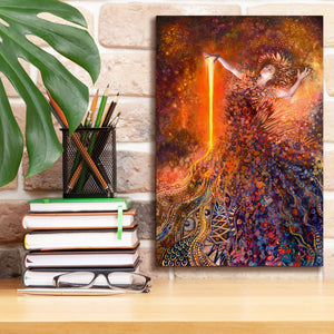 'Goddess Of Fire' by Iris Scott, Canvas Wall Art,12 x 18