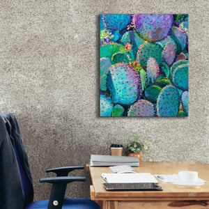 'Prickly Pear Elsewhere' by Iris Scott, Canvas Wall Art,26 x 30