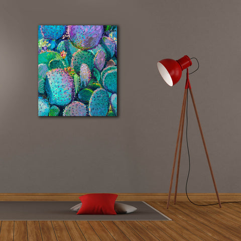 Image of 'Prickly Pear Elsewhere' by Iris Scott, Canvas Wall Art,26 x 30