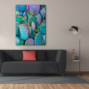 'Prickly Pear Elsewhere' by Iris Scott, Canvas Wall Art,40 x 54